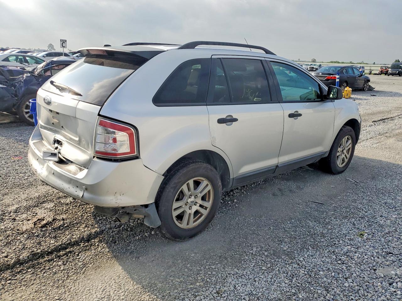 2010 Ford Edge Se Silver vin: 2FMDK3GC2ABA13518
