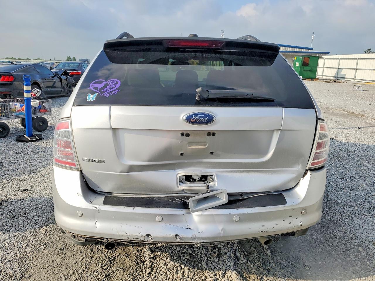 2010 Ford Edge Se Silver vin: 2FMDK3GC2ABA13518