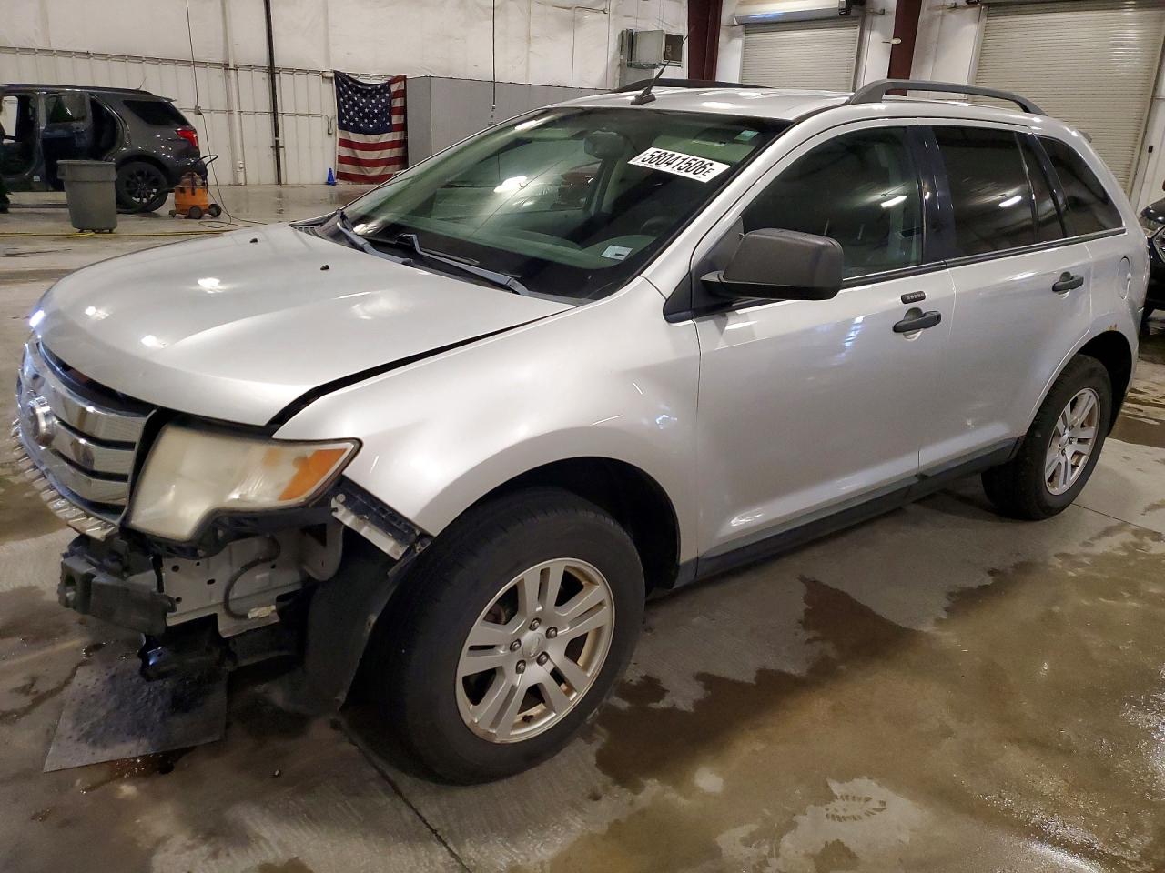 2010 Ford Edge Se Silver vin: 2FMDK3GC2ABB77240