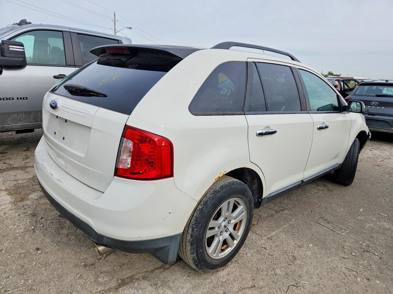 2011 Ford Edge Se Белый vin: 2FMDK3GC2BBB37743