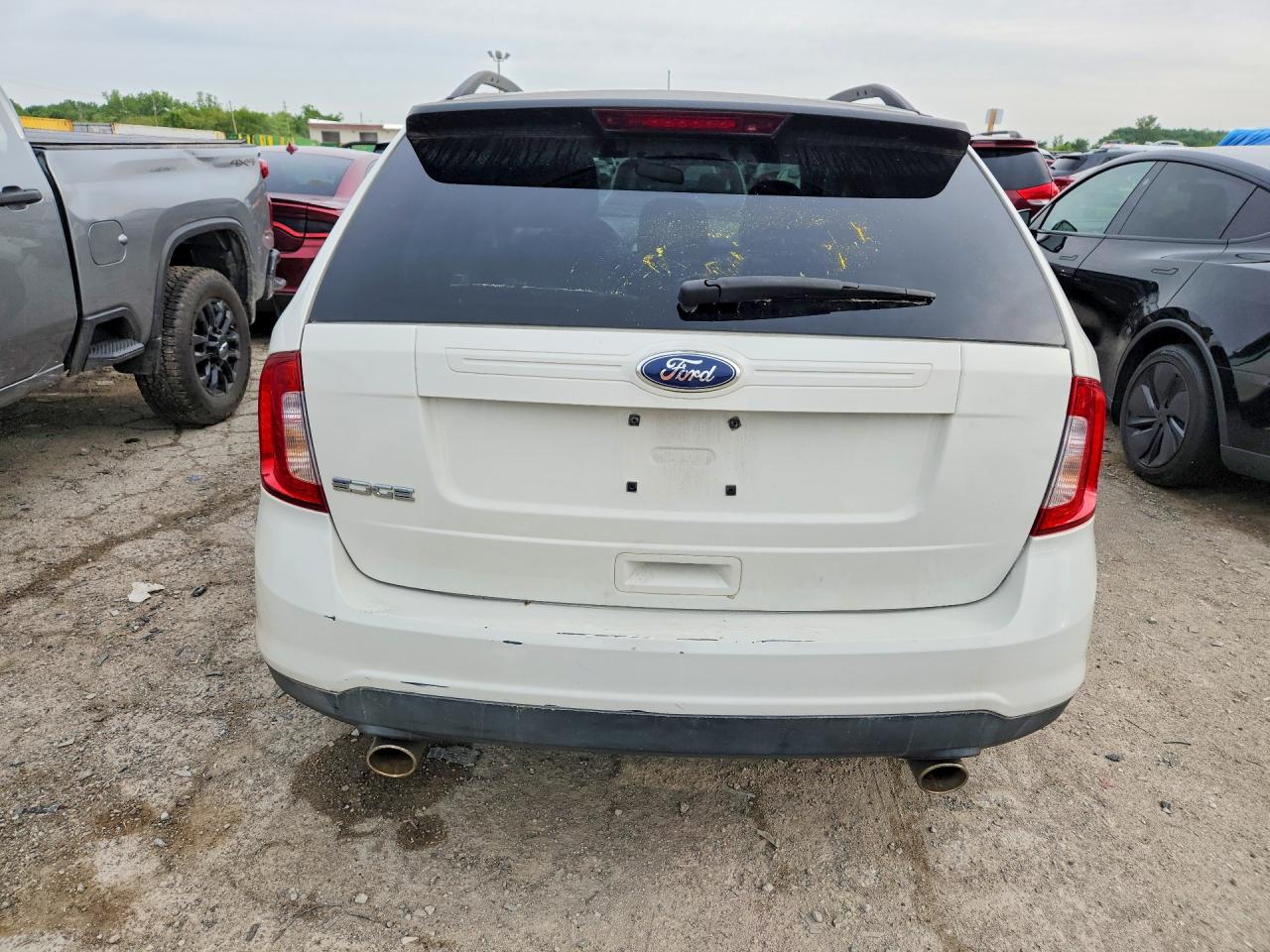 2011 Ford Edge Se Белый vin: 2FMDK3GC2BBB37743