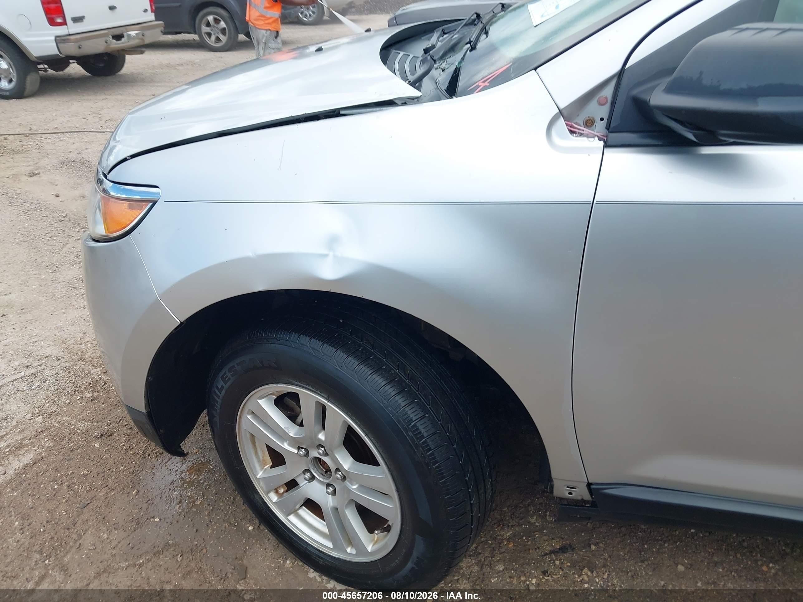2011 Ford Edge Se Серебряный vin: 2FMDK3GC2BBB66725