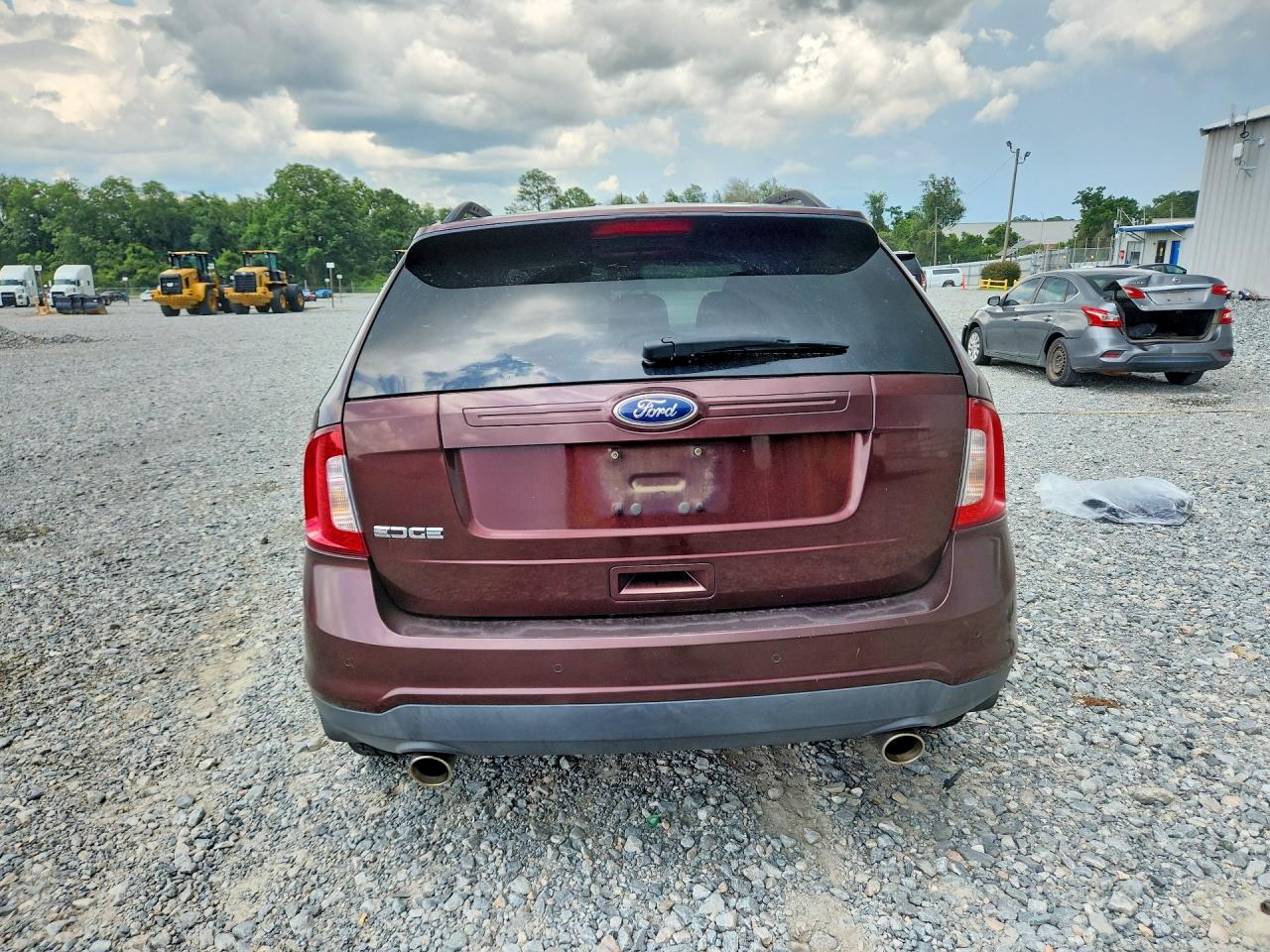 2012 Ford Edge Se Brown vin: 2FMDK3GC2CBA44576