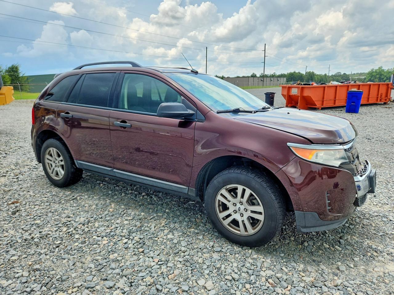 2012 Ford Edge Se Brown vin: 2FMDK3GC2CBA44576