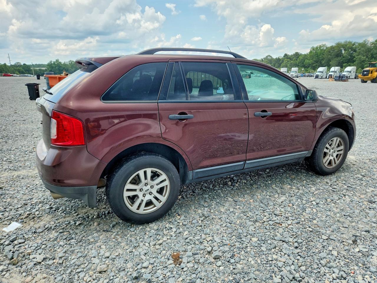 2012 Ford Edge Se Brown vin: 2FMDK3GC2CBA44576