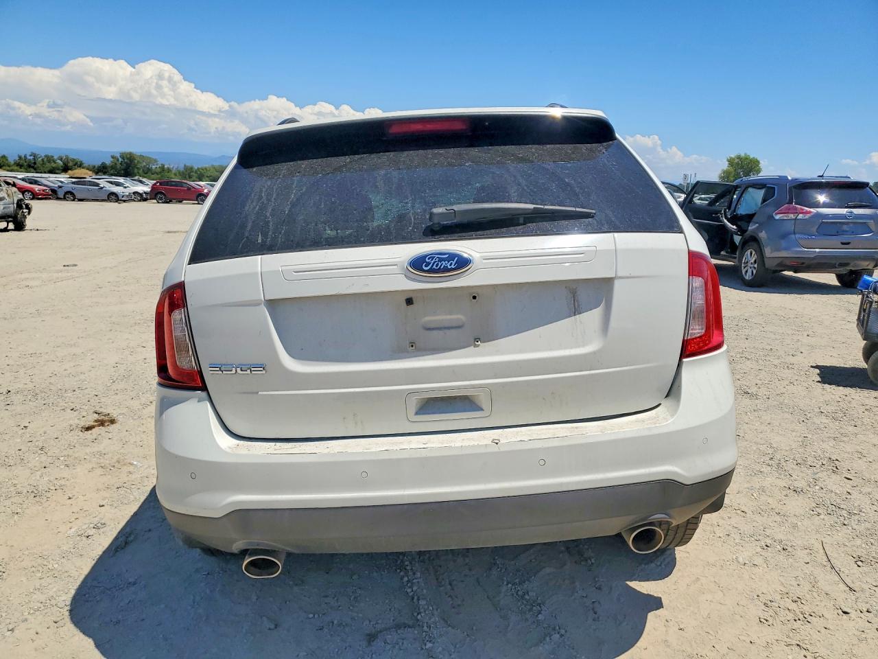 2012 Ford Edge Se White vin: 2FMDK3GC2CBA46098