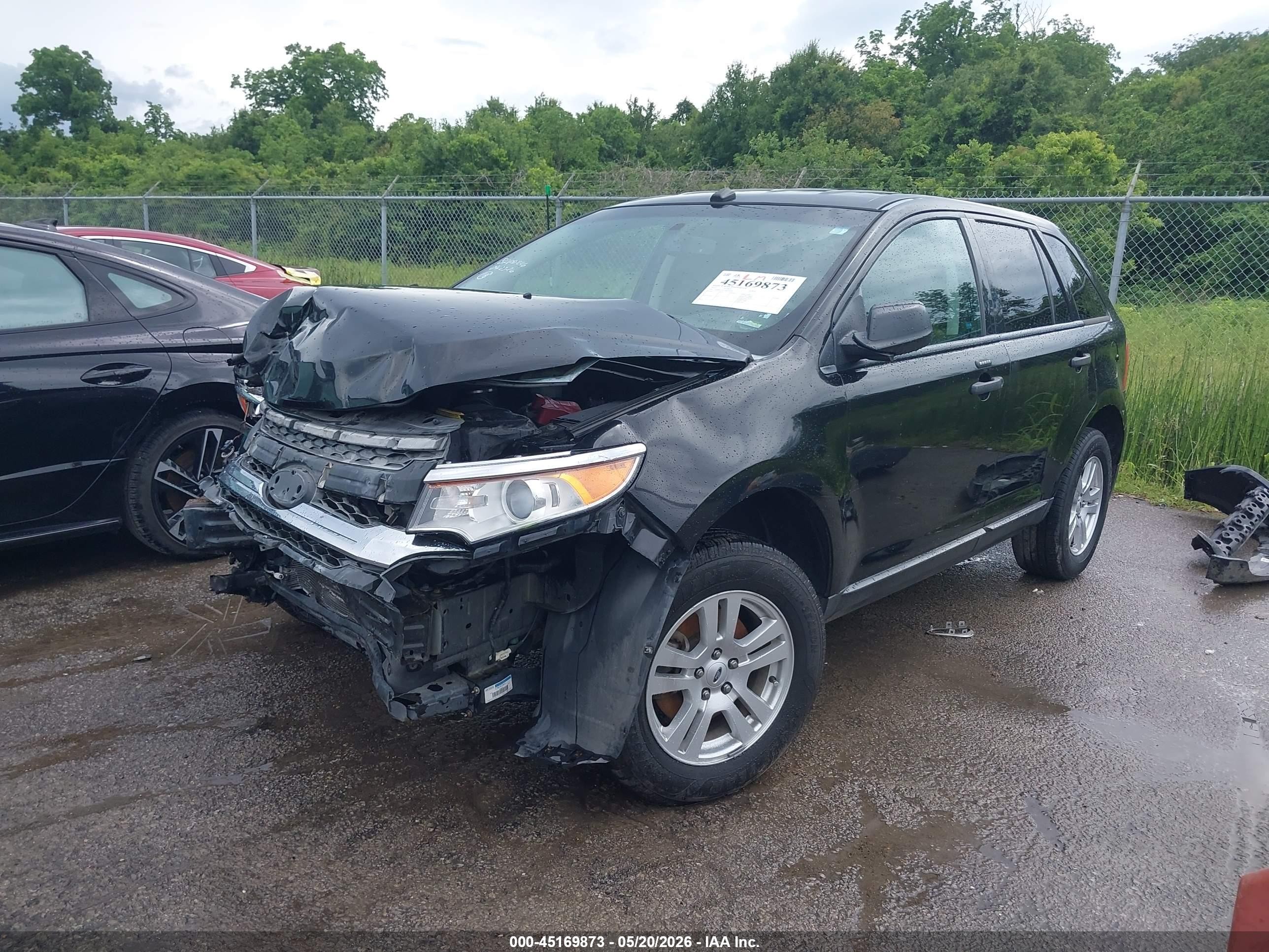 2012 Ford Edge Se Black vin: 2FMDK3GC2CBA59028