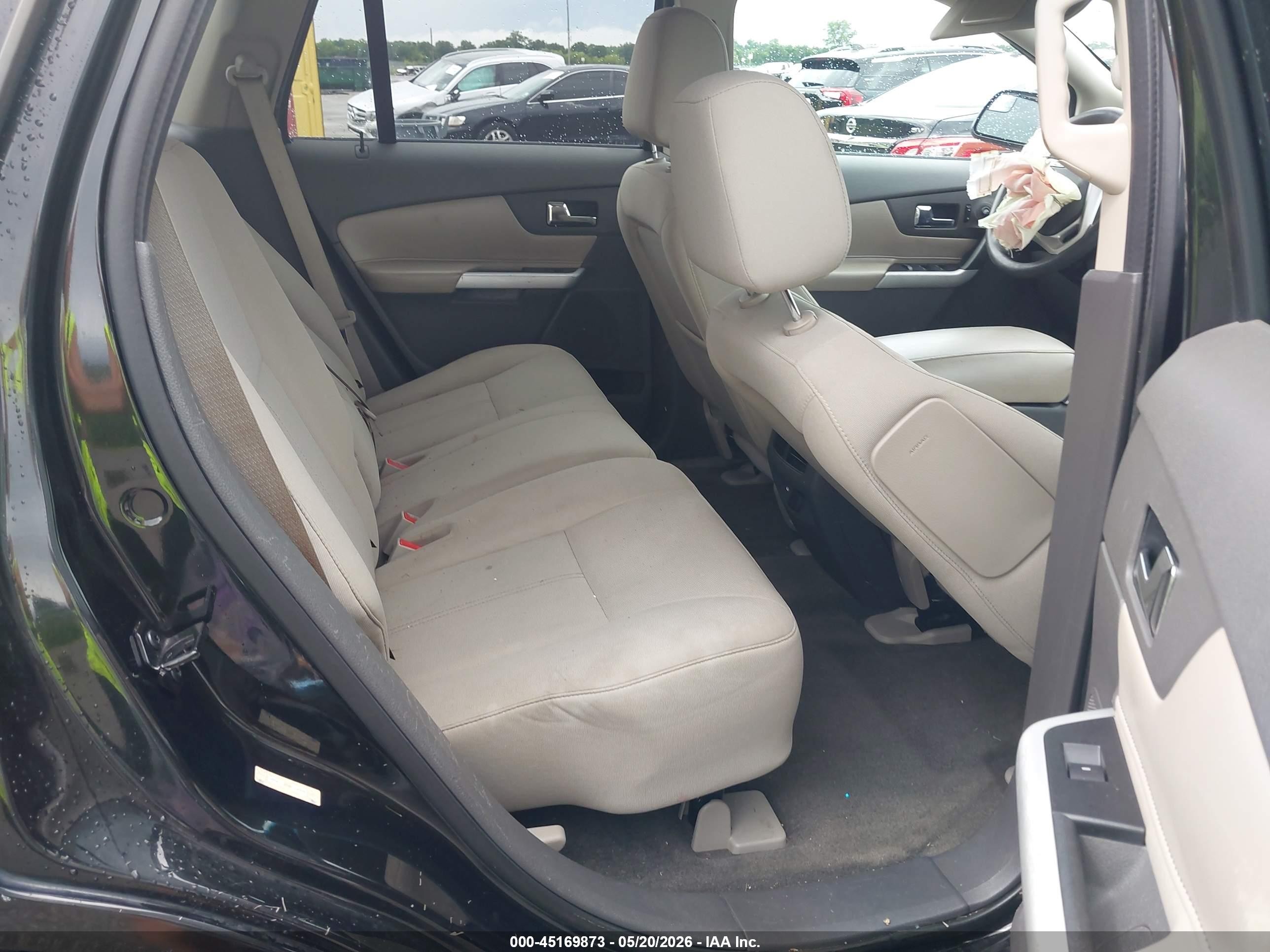 2012 Ford Edge Se Black vin: 2FMDK3GC2CBA59028