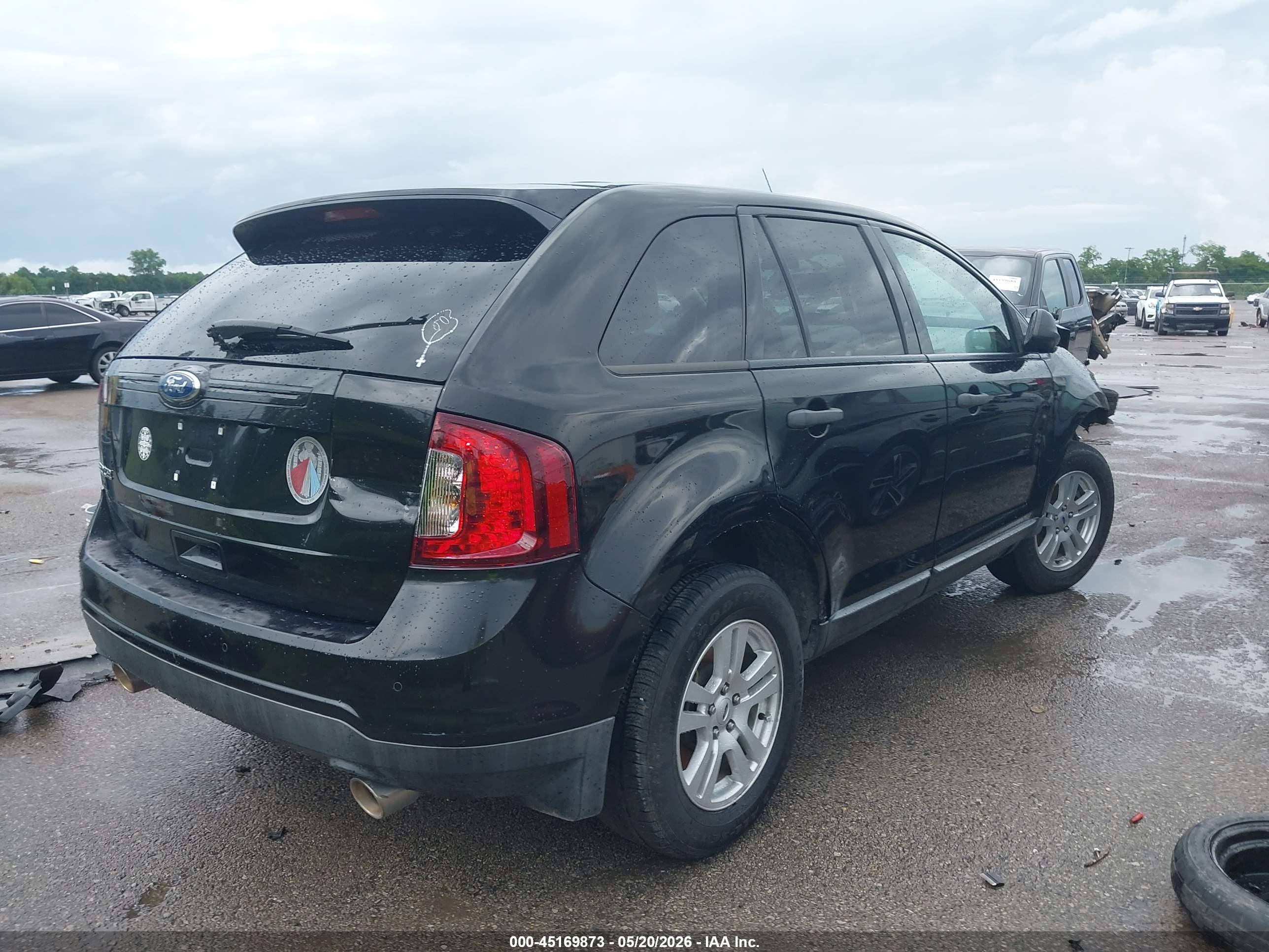 2012 Ford Edge Se Black vin: 2FMDK3GC2CBA59028