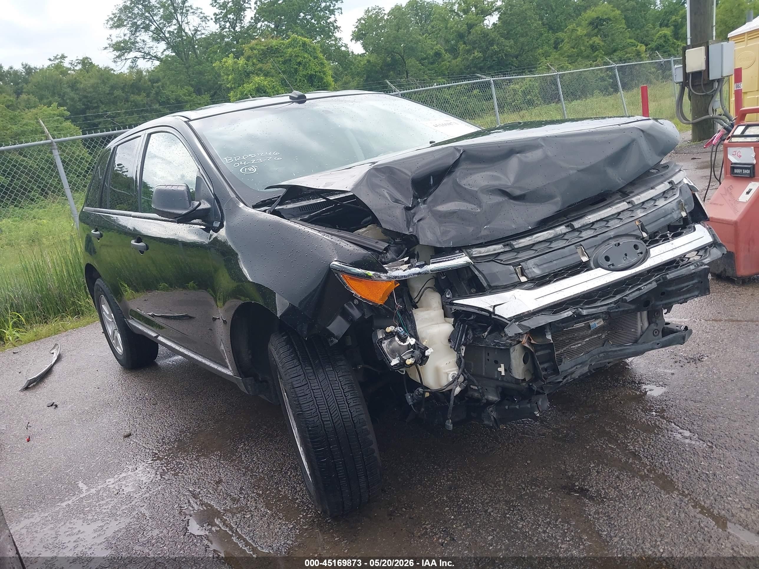 2012 Ford Edge Se Black vin: 2FMDK3GC2CBA59028
