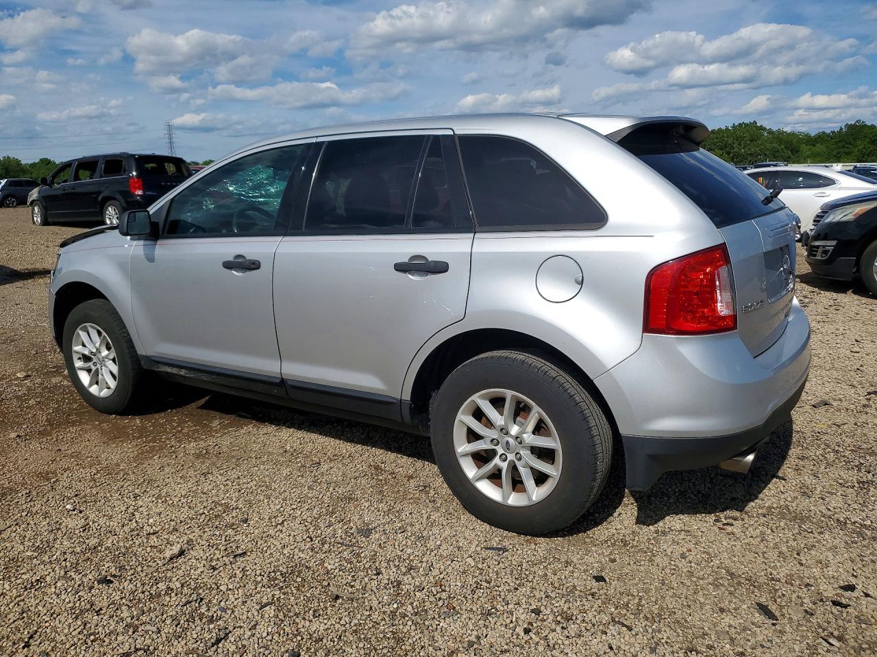2013 Ford Edge Se Silver vin: 2FMDK3GC2DBB20427