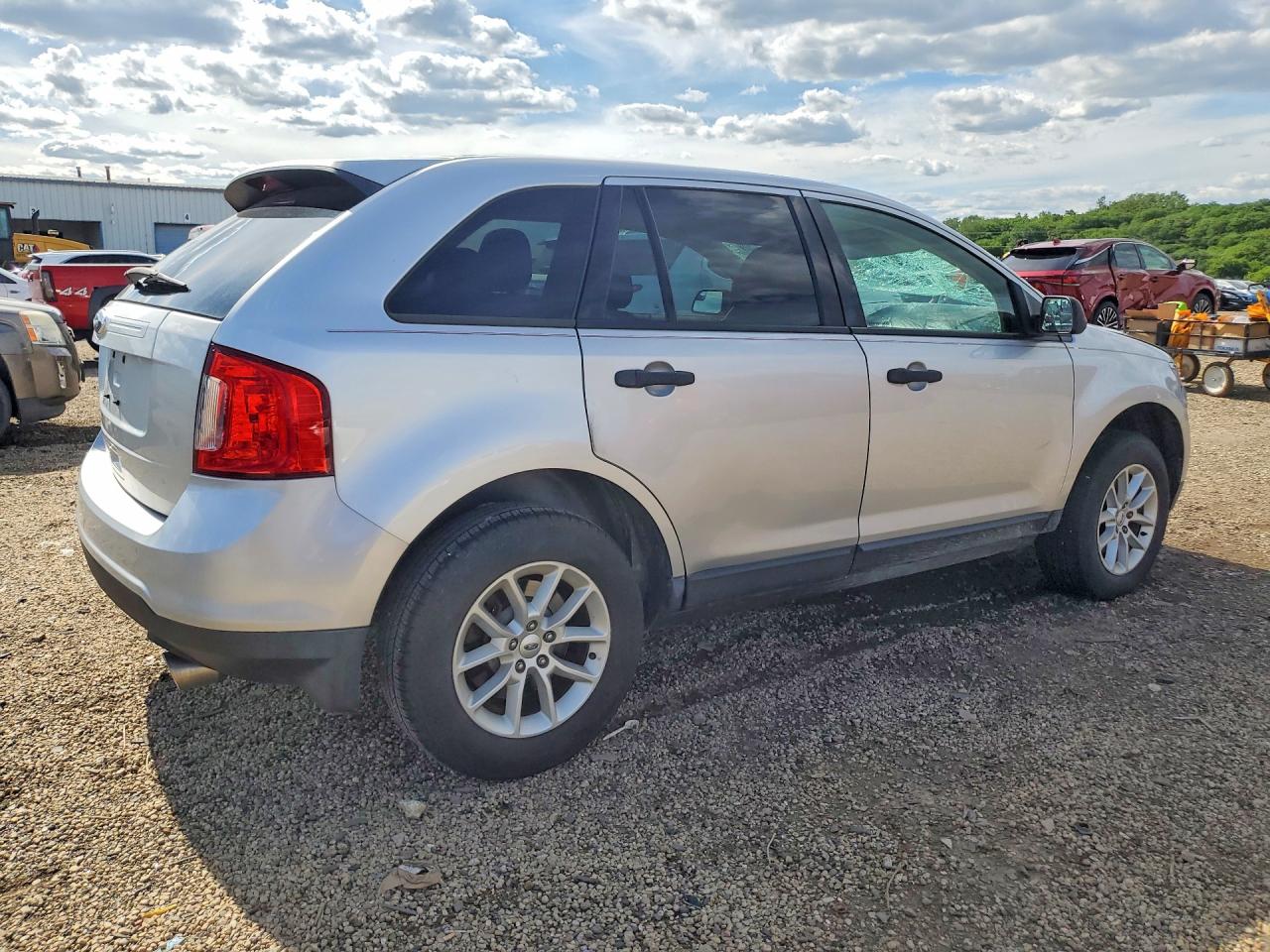 2013 Ford Edge Se Silver vin: 2FMDK3GC2DBB20427