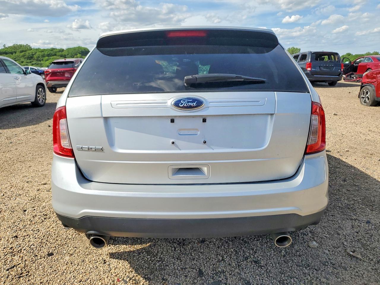 2013 Ford Edge Se Silver vin: 2FMDK3GC2DBB20427