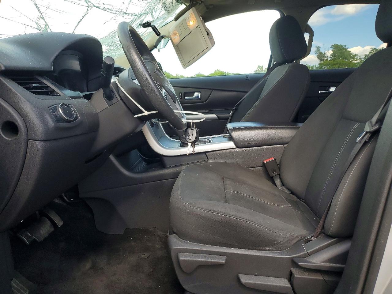 2013 Ford Edge Se Silver vin: 2FMDK3GC2DBB20427