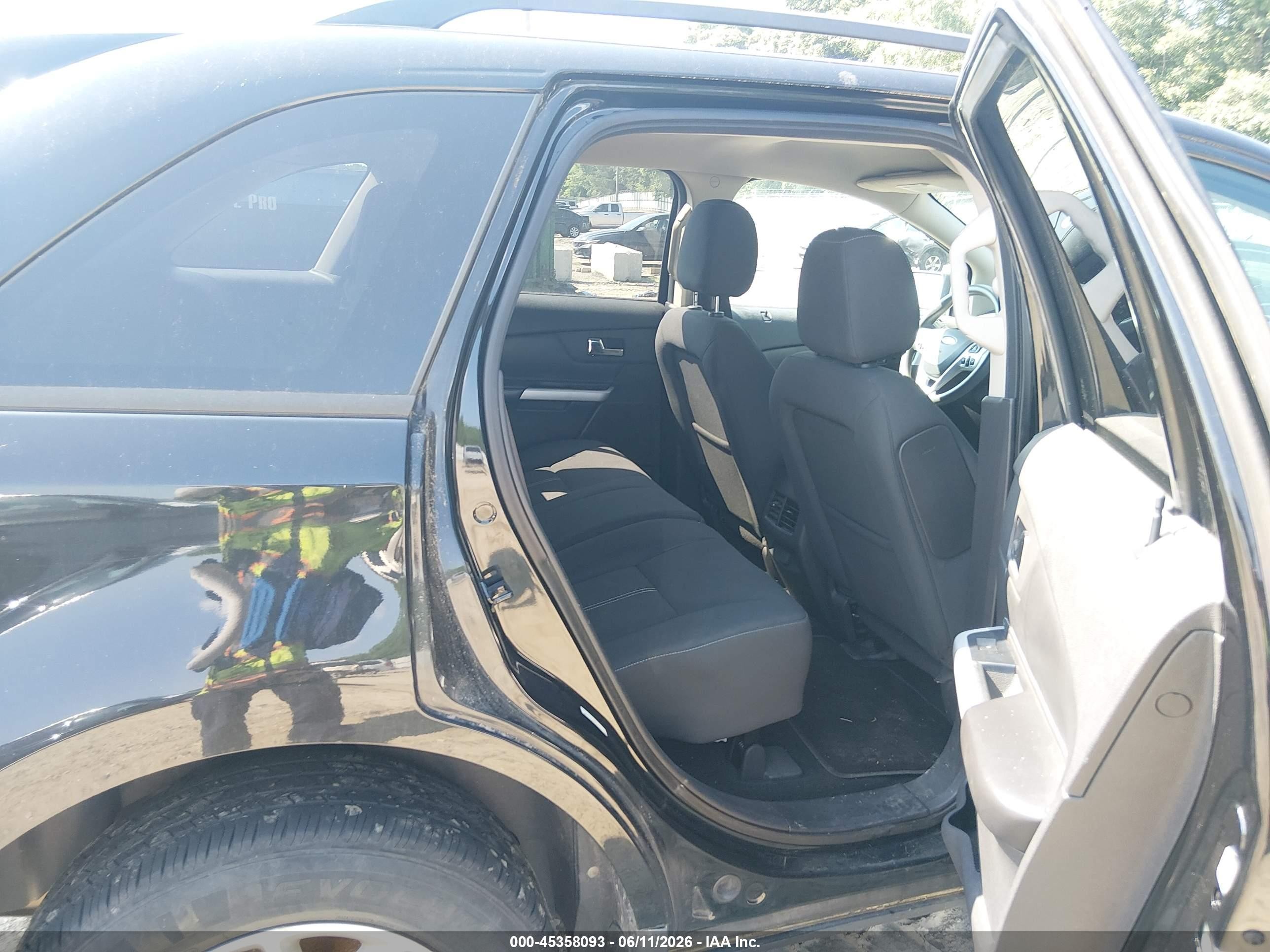 2013 Ford Edge Se Black vin: 2FMDK3GC2DBC66830