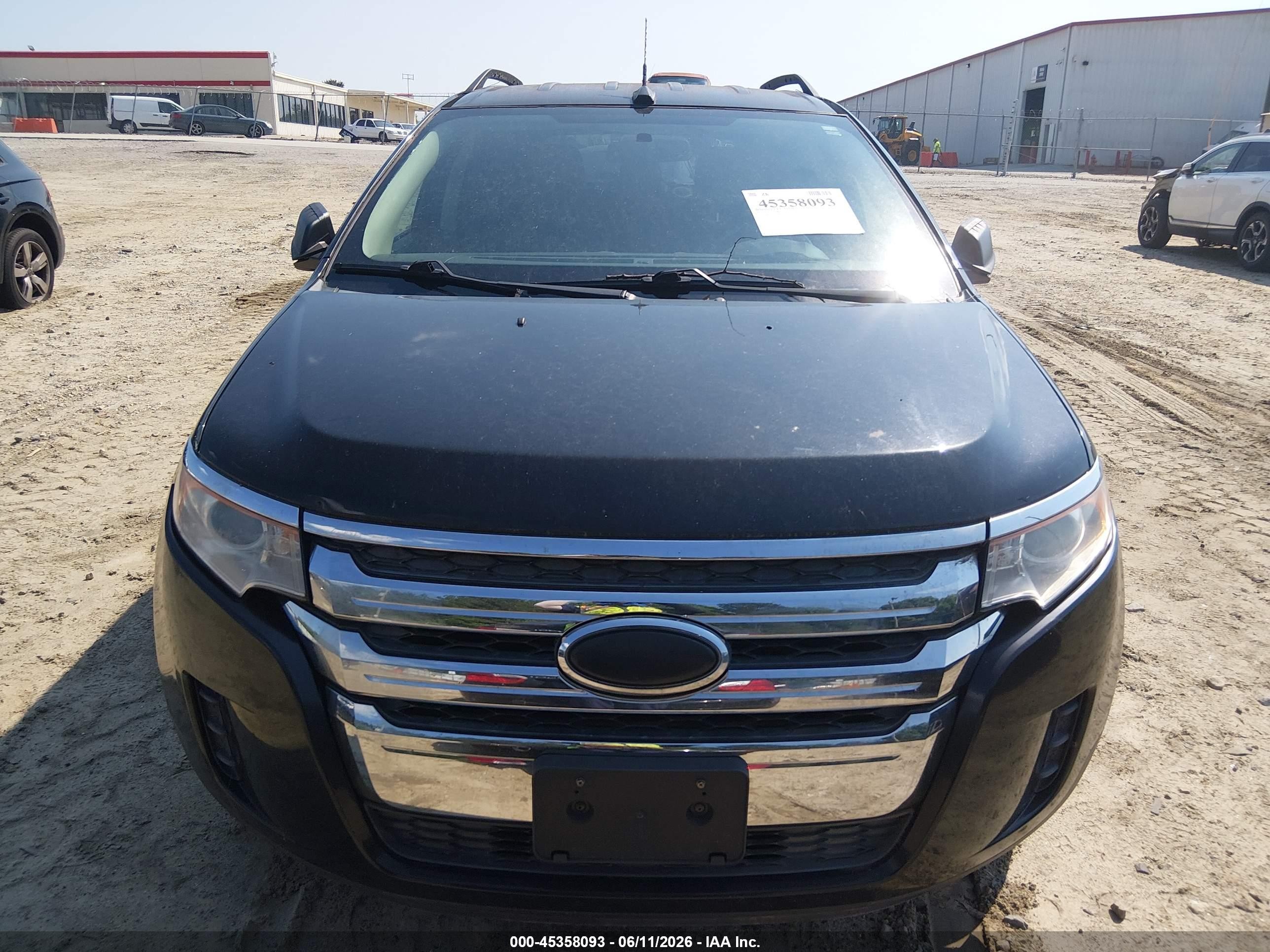 2013 Ford Edge Se Black vin: 2FMDK3GC2DBC66830
