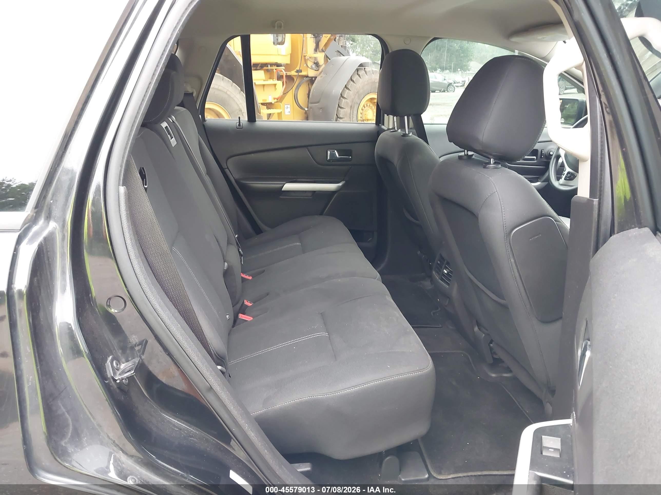 2013 Ford Edge Se Black vin: 2FMDK3GC2DBC69016