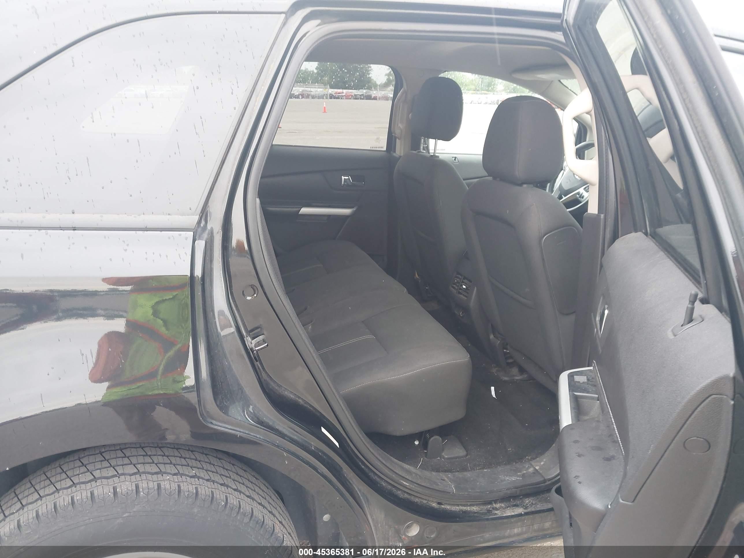 2013 Ford Edge Se Black vin: 2FMDK3GC2DBC72367