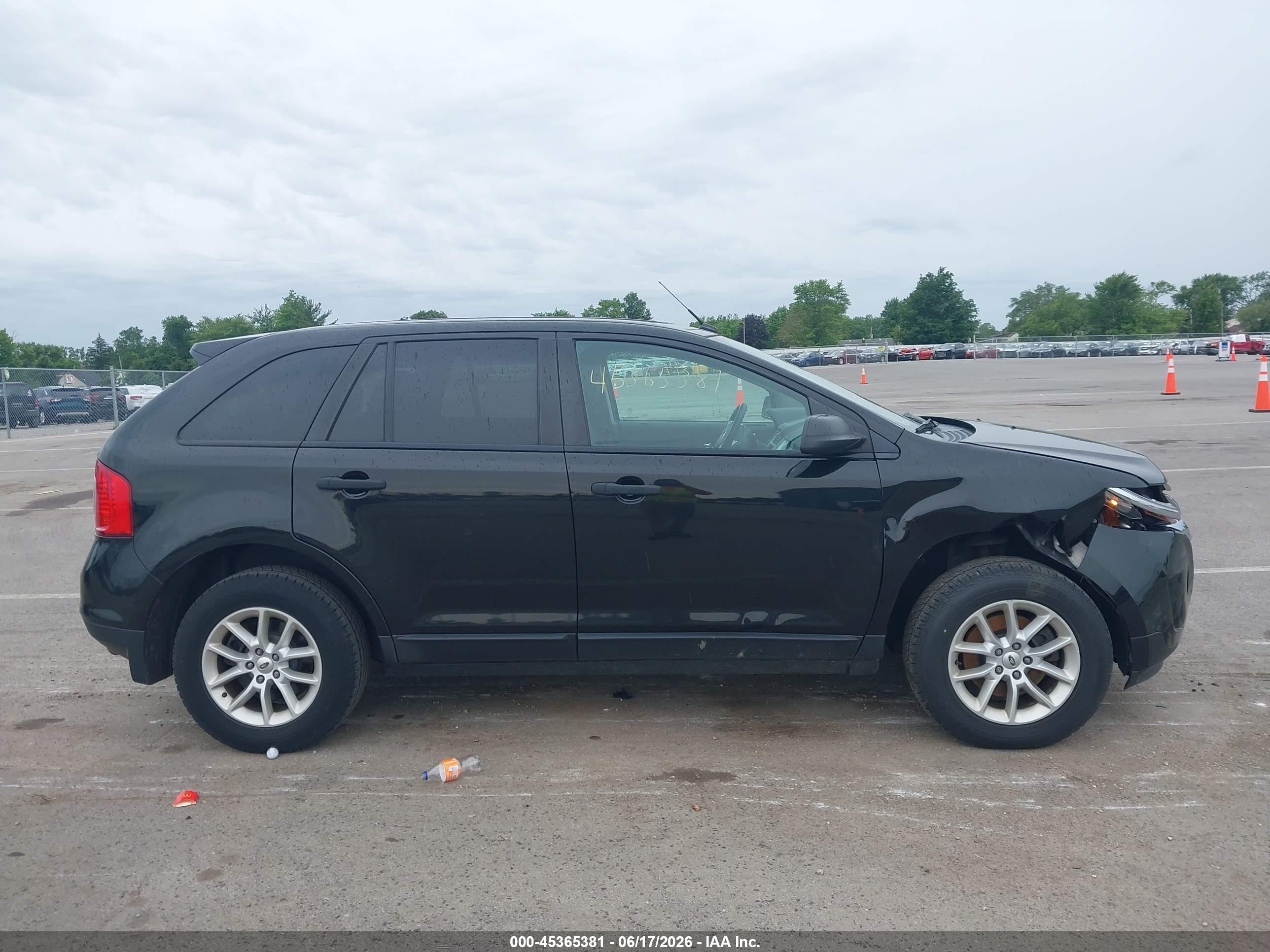 2013 Ford Edge Se Black vin: 2FMDK3GC2DBC72367