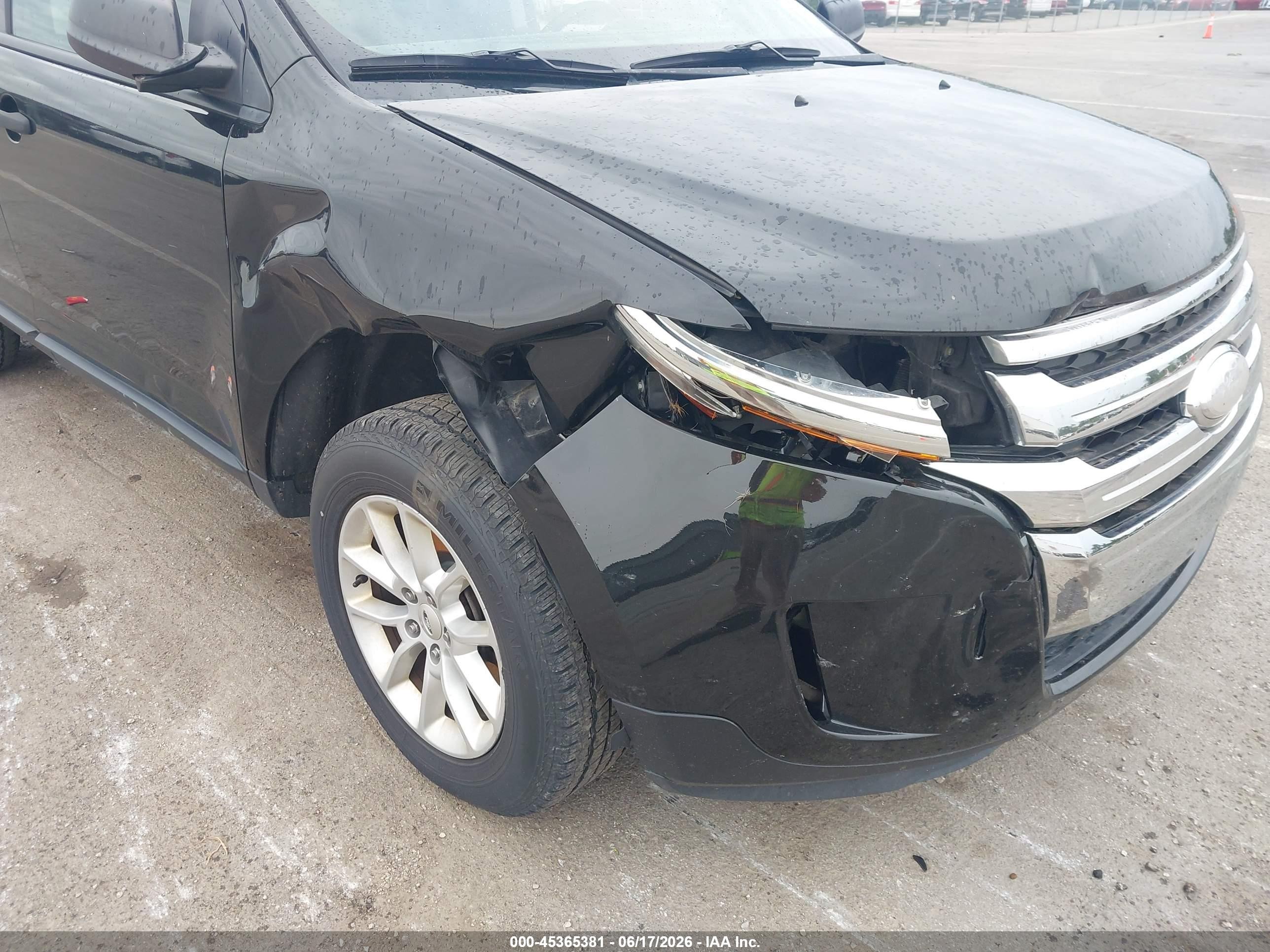 2013 Ford Edge Se Black vin: 2FMDK3GC2DBC72367