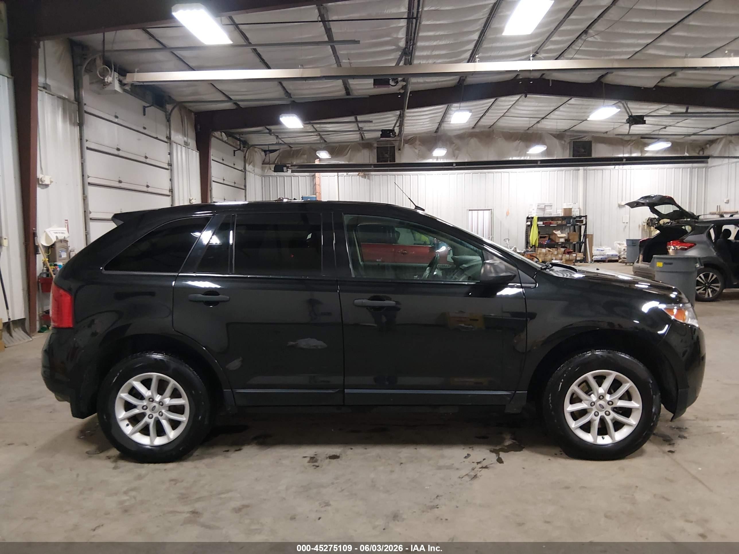 2013 Ford Edge Se Black vin: 2FMDK3GC2DBE33722