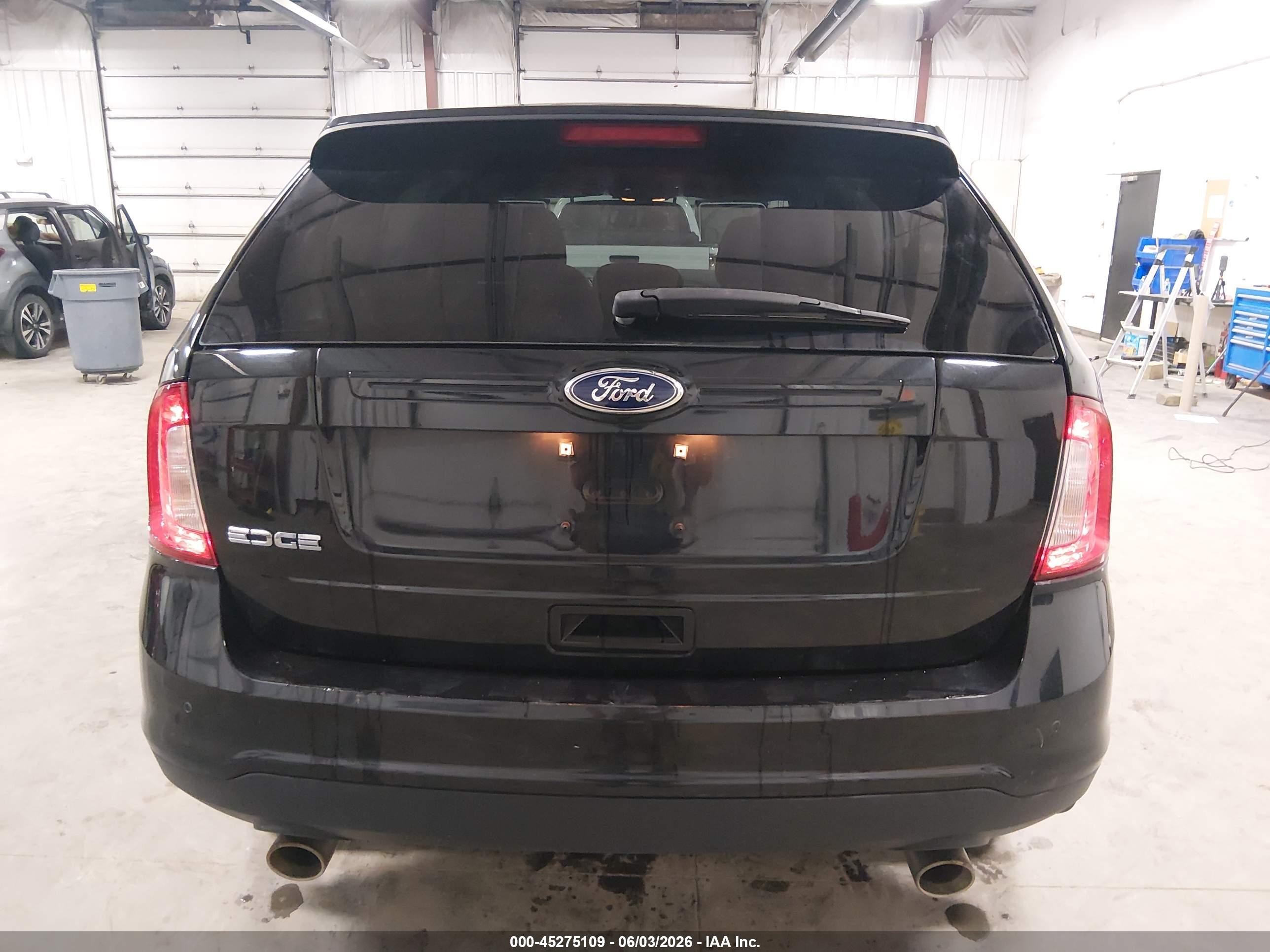 2013 Ford Edge Se Black vin: 2FMDK3GC2DBE33722