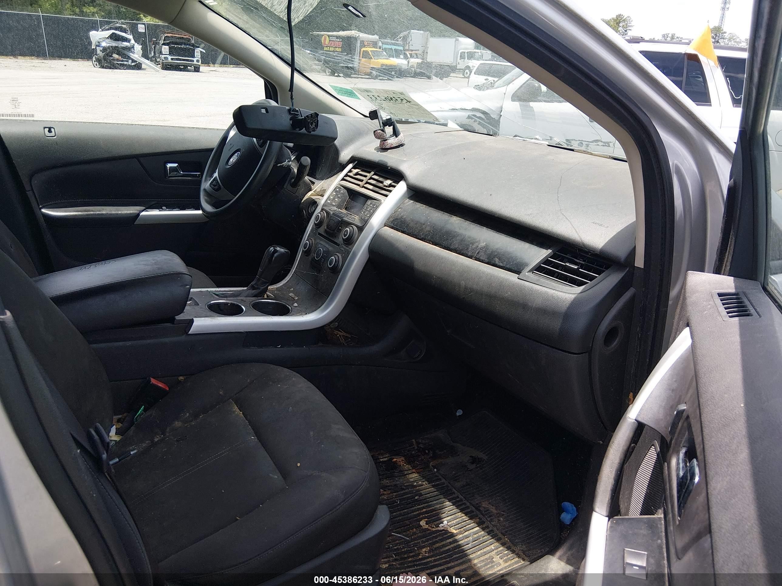 2014 Ford Edge Se Серебряный vin: 2FMDK3GC2EBA19101