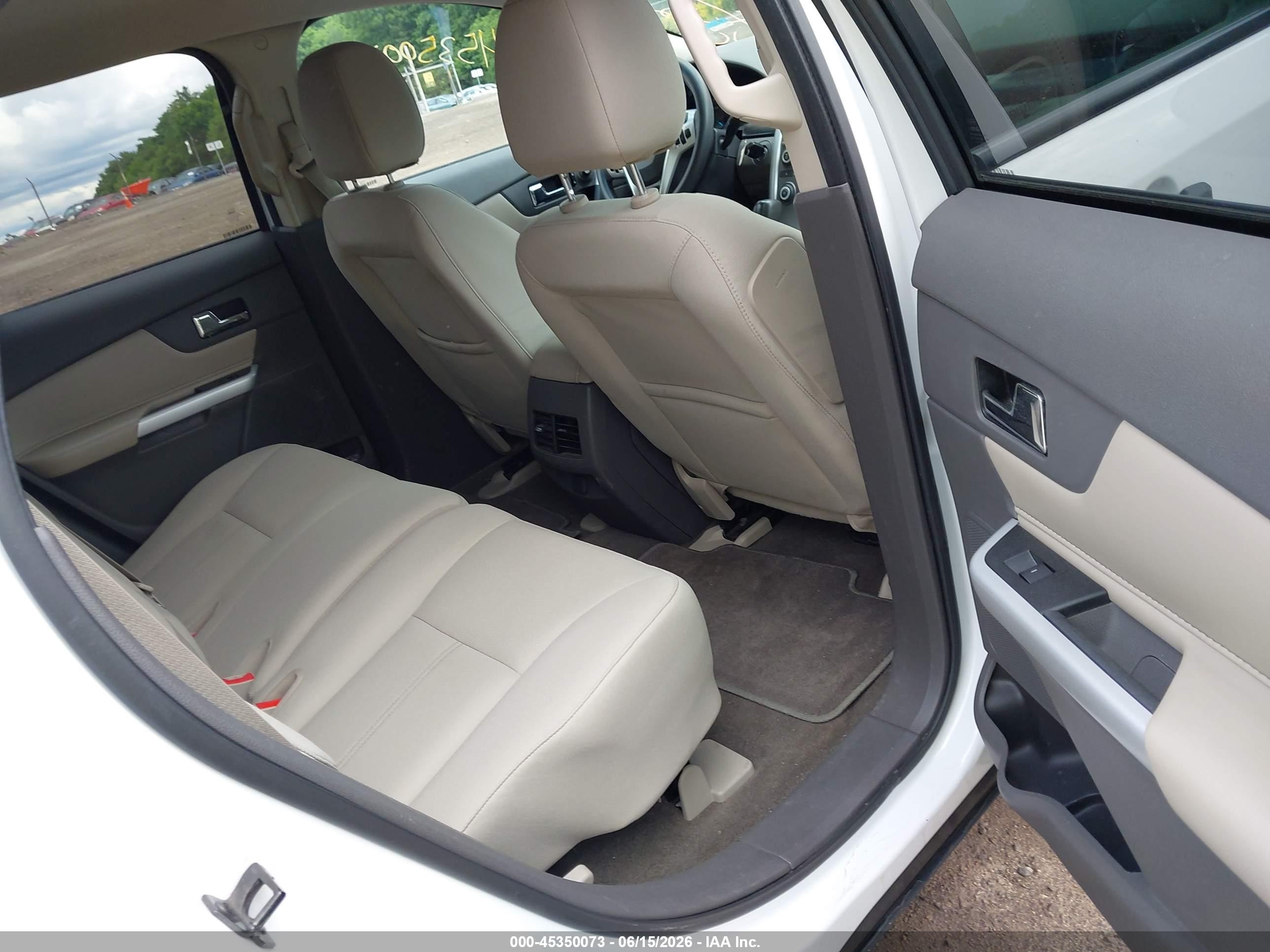 2014 Ford Edge Se Белый vin: 2FMDK3GC2EBA53958