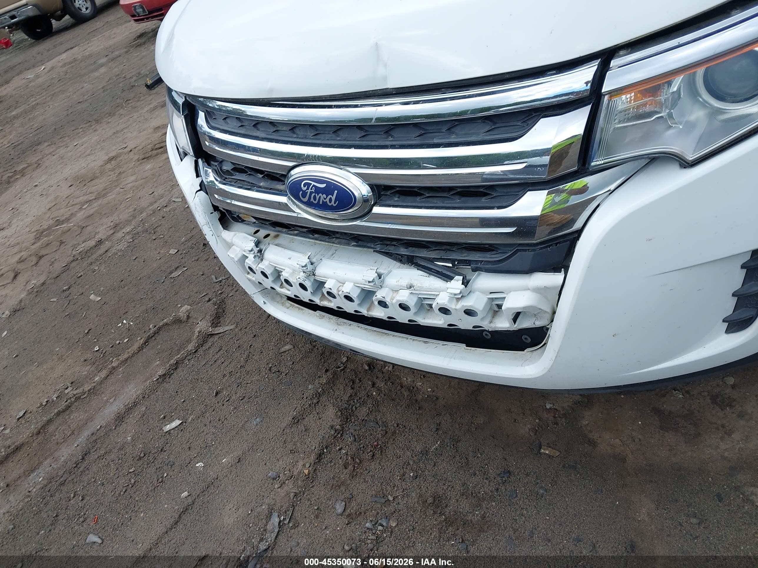 2014 Ford Edge Se Белый vin: 2FMDK3GC2EBA53958