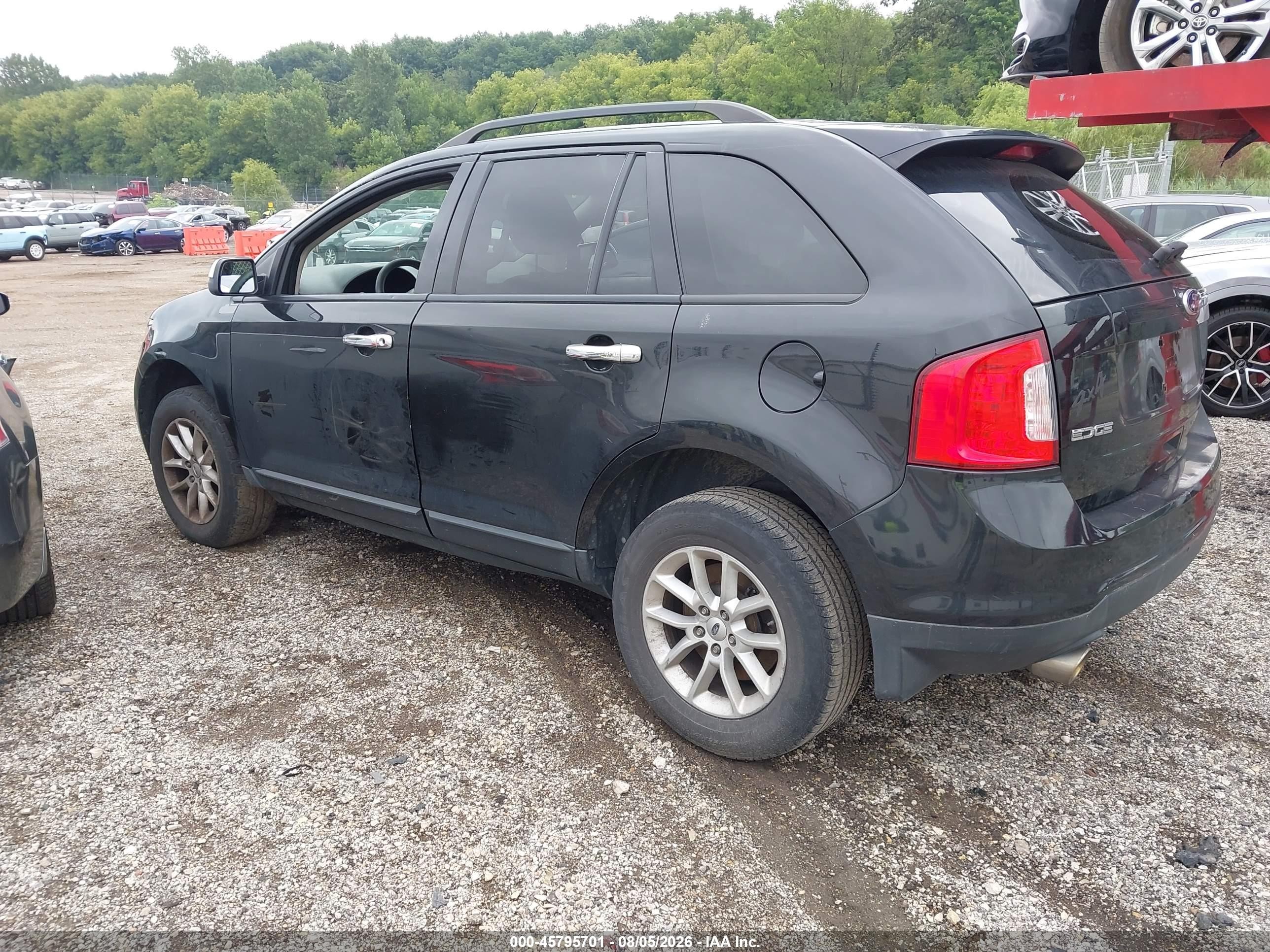 2014 Ford Edge Se Black vin: 2FMDK3GC2EBA58559