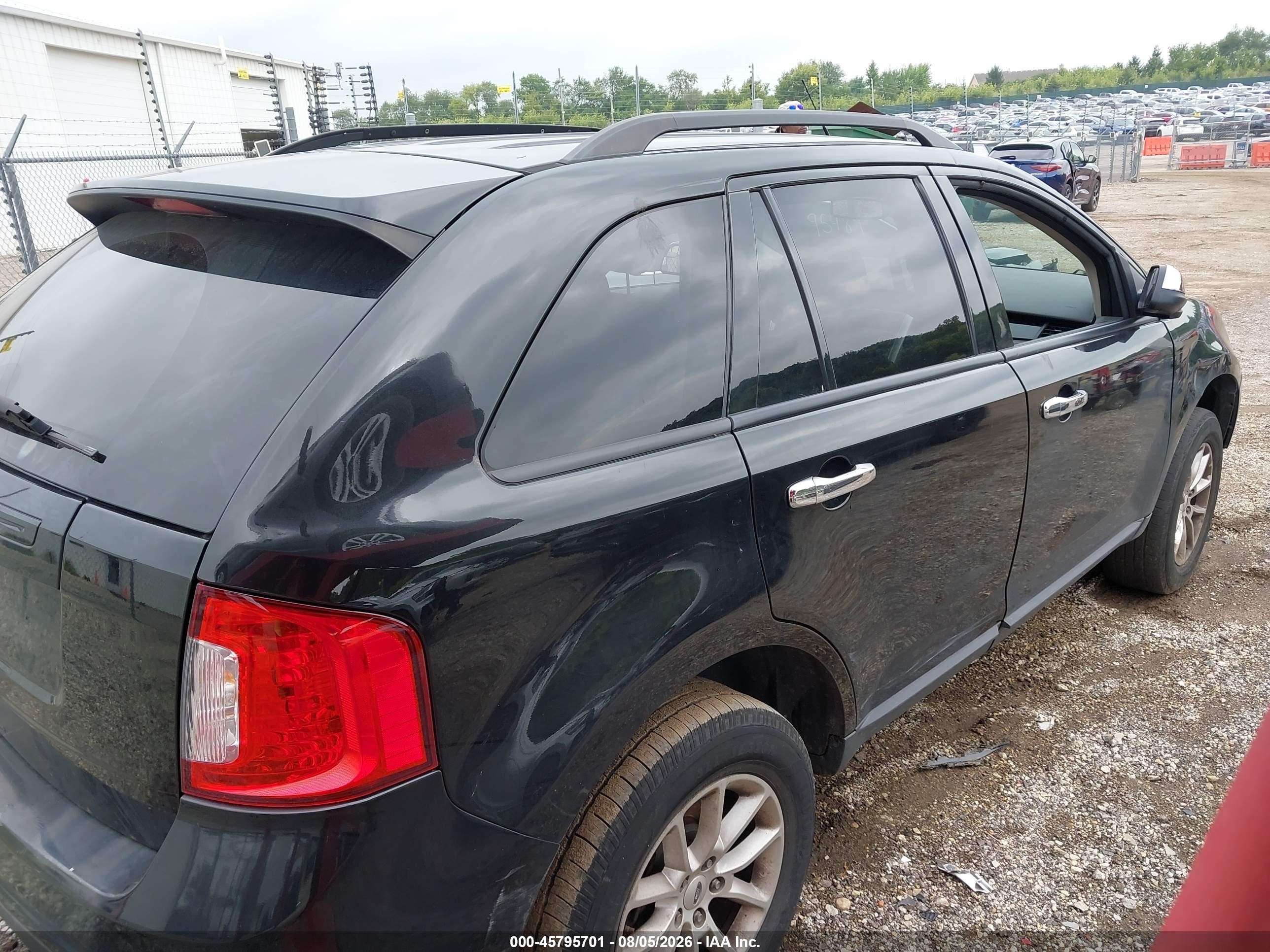 2014 Ford Edge Se Black vin: 2FMDK3GC2EBA58559