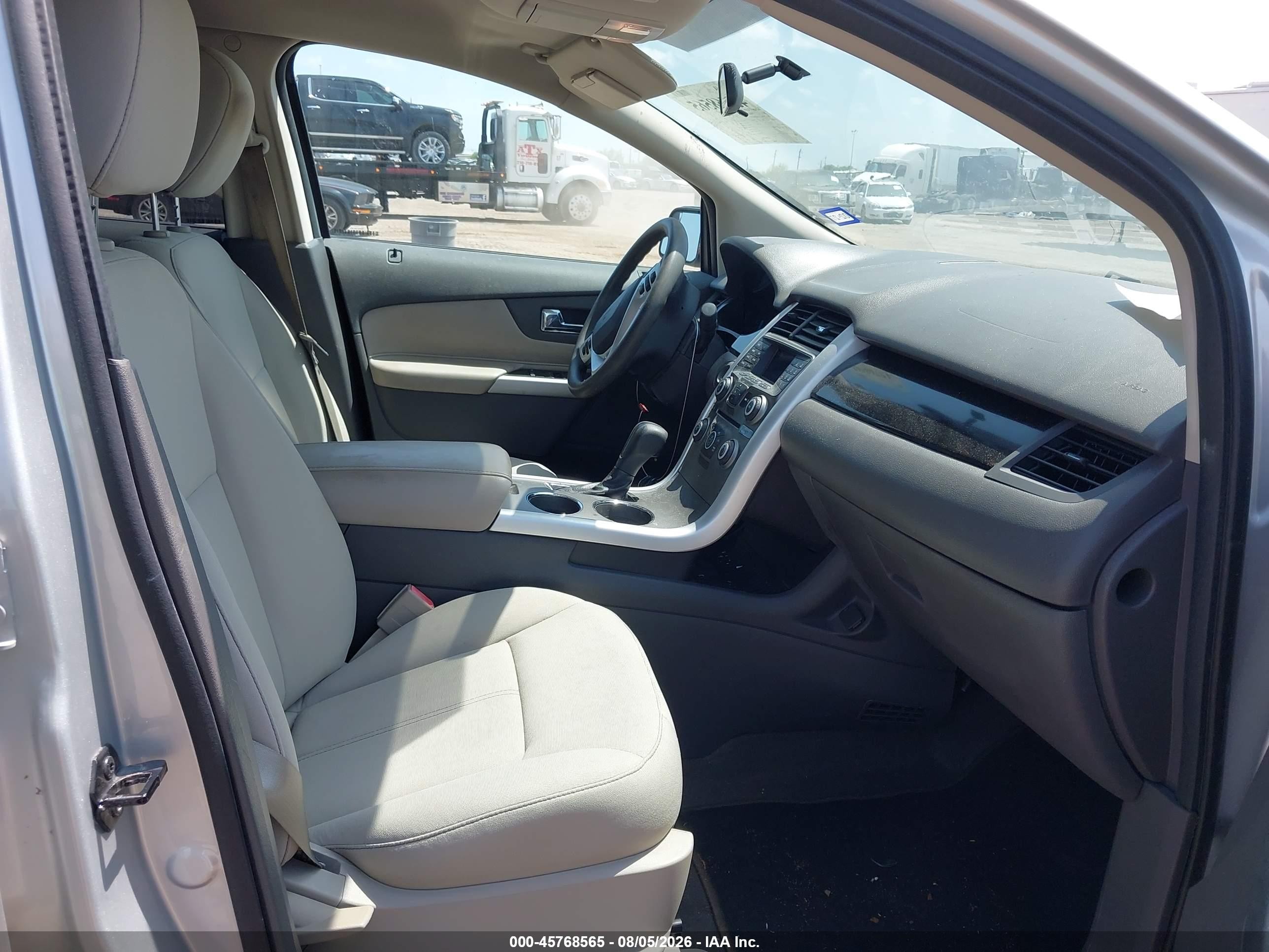 2014 Ford Edge Se Silver vin: 2FMDK3GC2EBA82957
