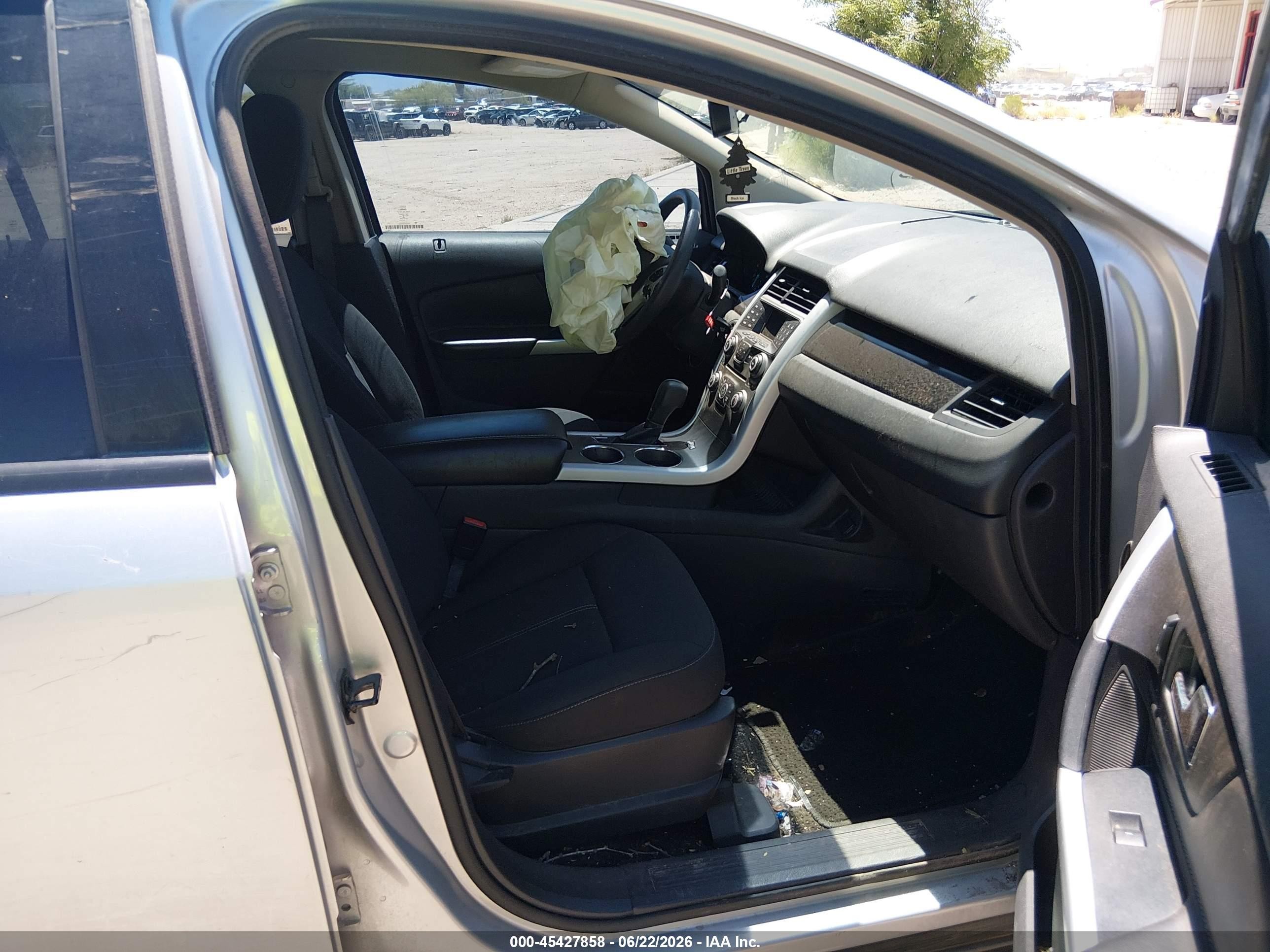 2014 Ford Edge Se Silver vin: 2FMDK3GC2EBB30604