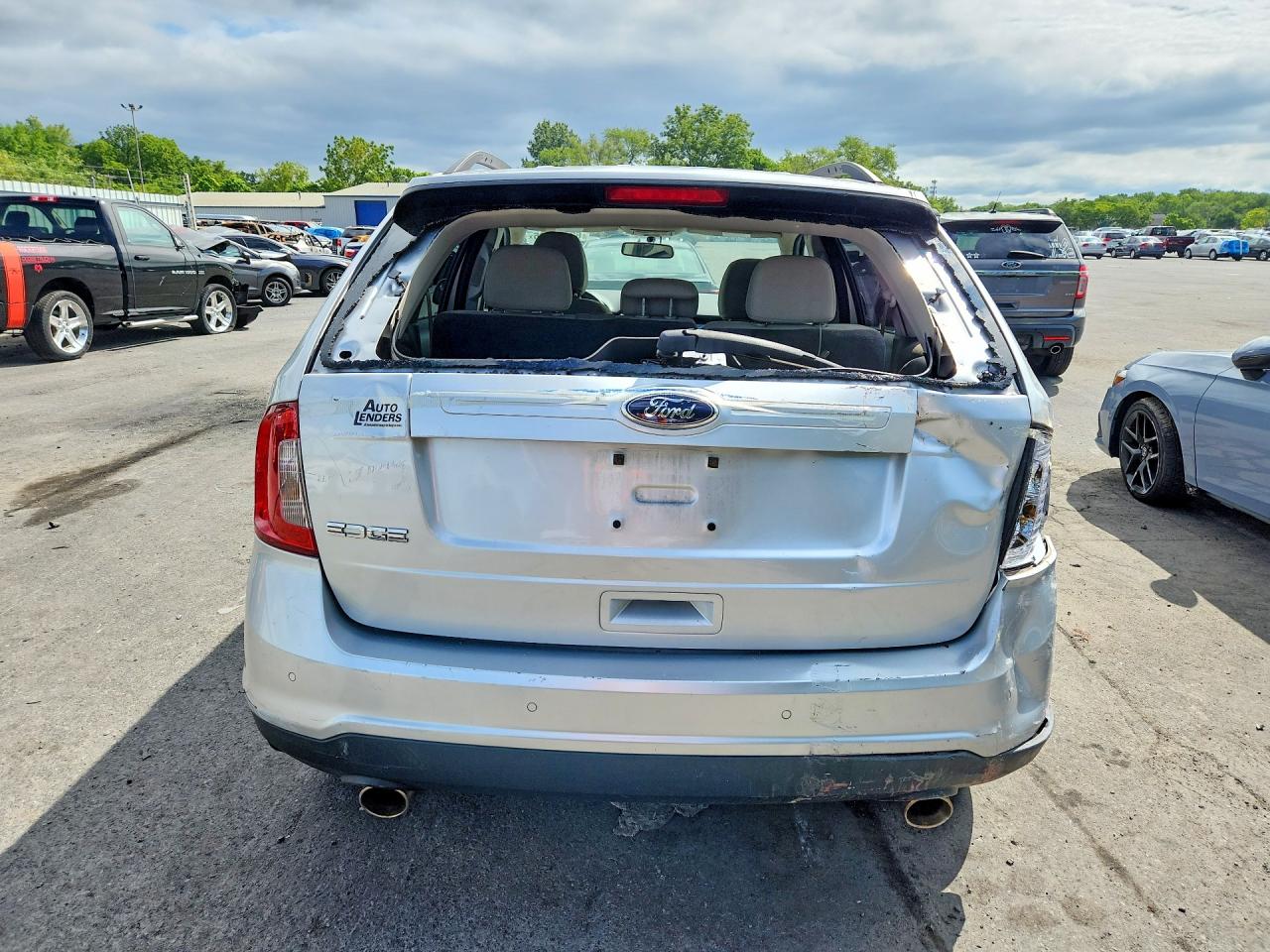 2014 Ford Edge Se Серебряный vin: 2FMDK3GC2EBB44485