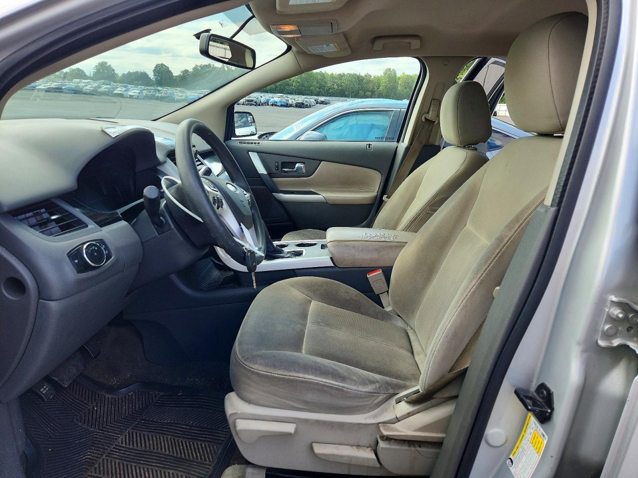 2014 Ford Edge Se Серебряный vin: 2FMDK3GC2EBB44485