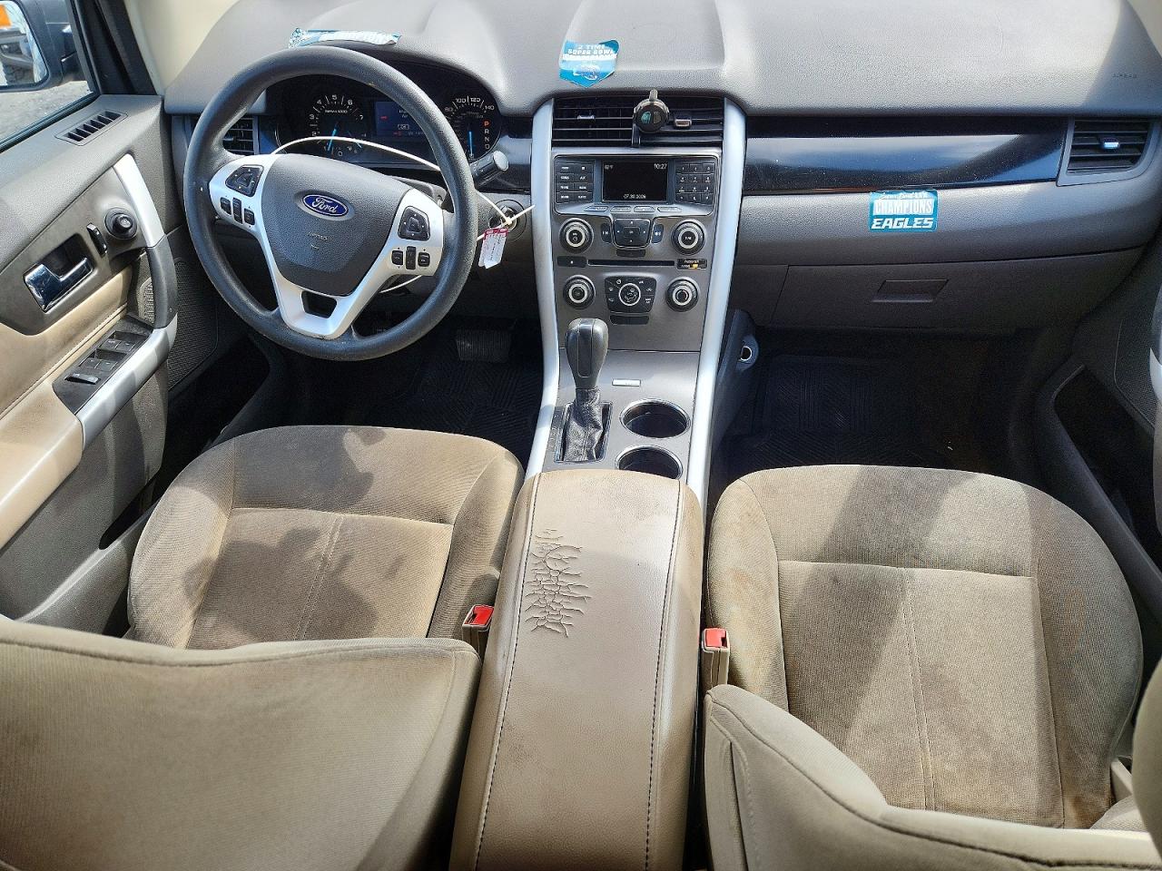 2014 Ford Edge Se Серебряный vin: 2FMDK3GC2EBB44485