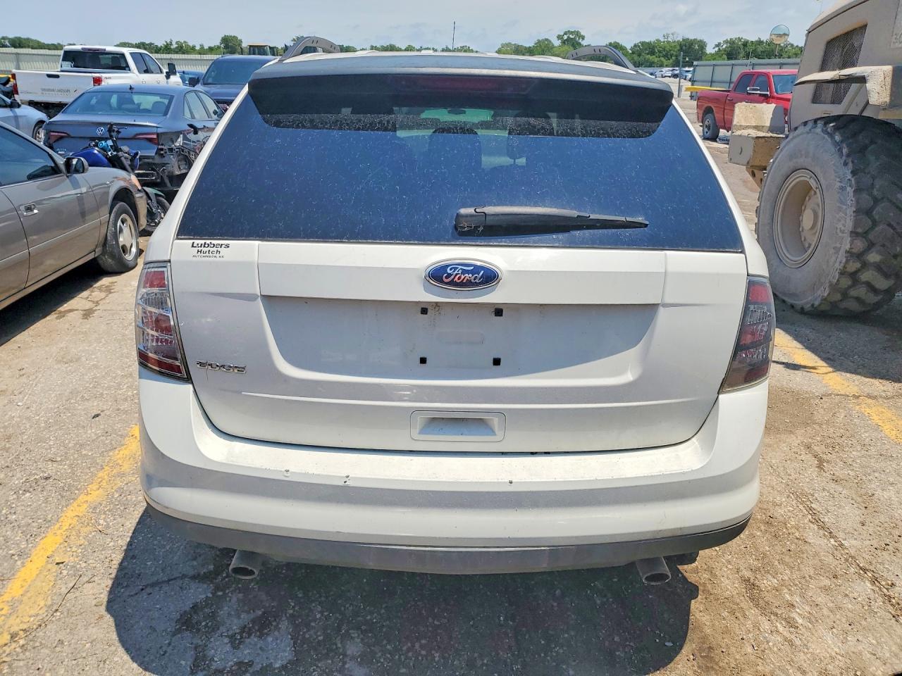 2010 Ford Edge Se White vin: 2FMDK3GC3ABB27995