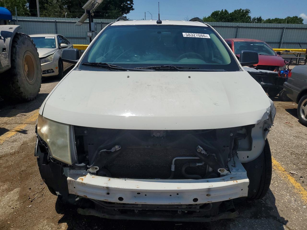 2010 Ford Edge Se White vin: 2FMDK3GC3ABB27995
