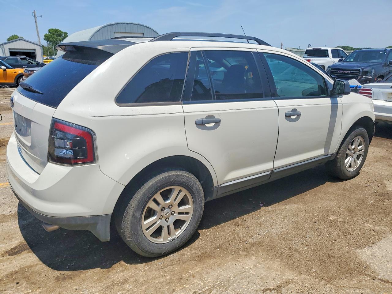 2010 Ford Edge Se White vin: 2FMDK3GC3ABB27995