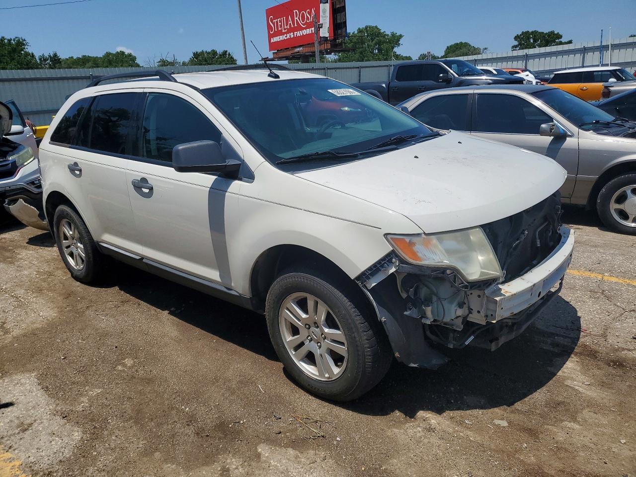 2010 Ford Edge Se White vin: 2FMDK3GC3ABB27995