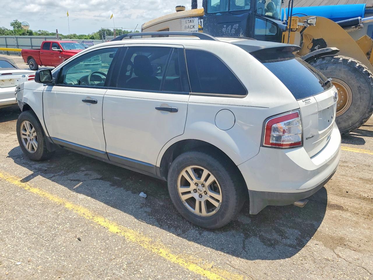 2010 Ford Edge Se White vin: 2FMDK3GC3ABB27995