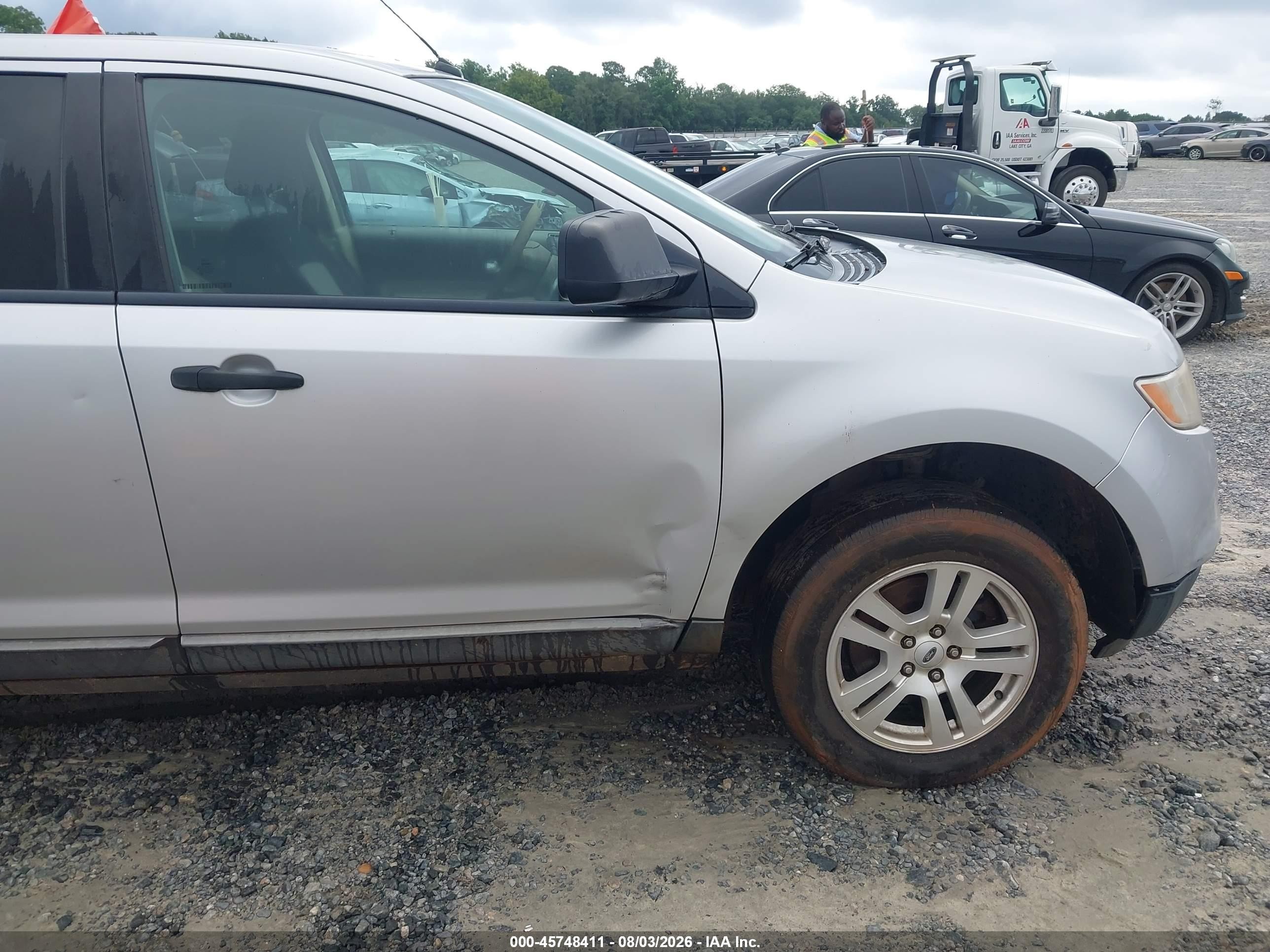 2010 Ford Edge Se Blue vin: 2FMDK3GC3ABB39094