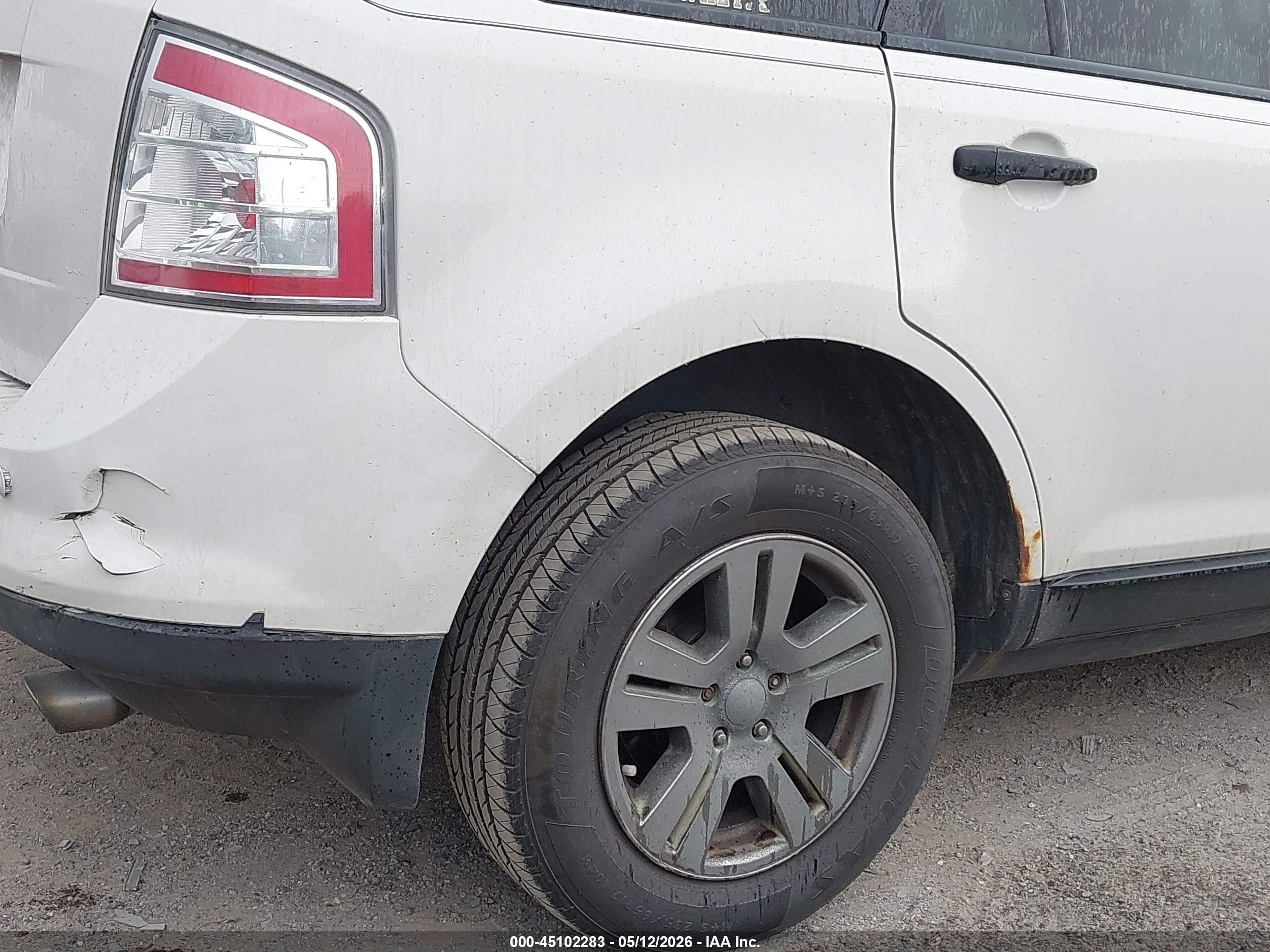 2010 Ford Edge Se White vin: 2FMDK3GC3ABB76629