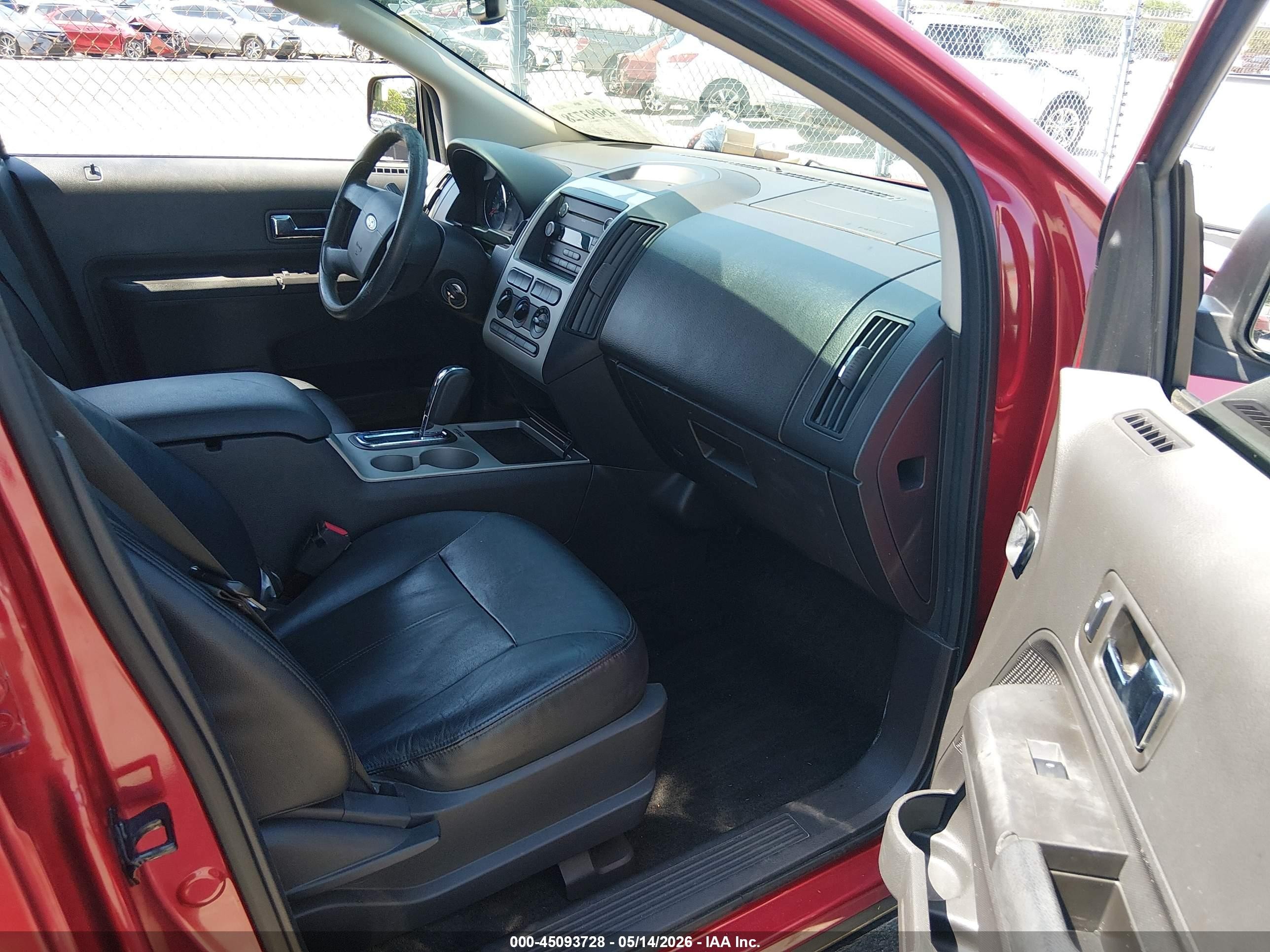 2010 Ford Edge Se Red vin: 2FMDK3GC3ABB78123