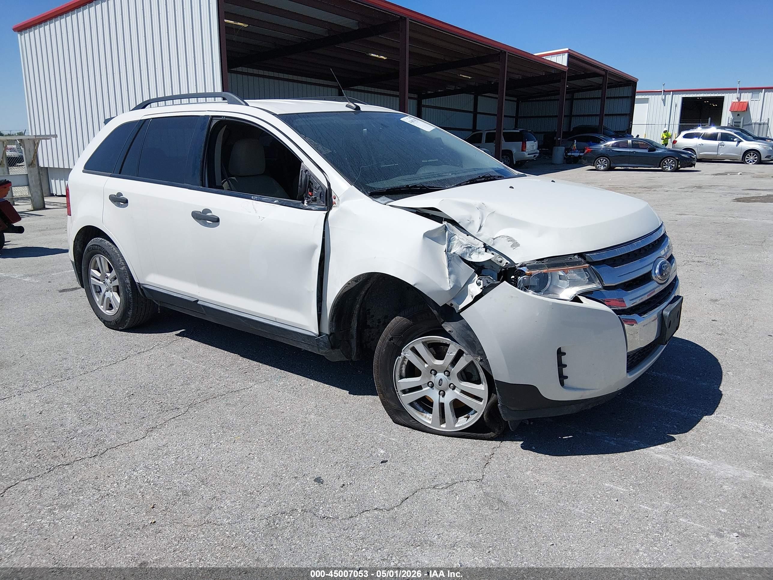 2011 Ford Edge Se Белый vin: 2FMDK3GC3BBA35707