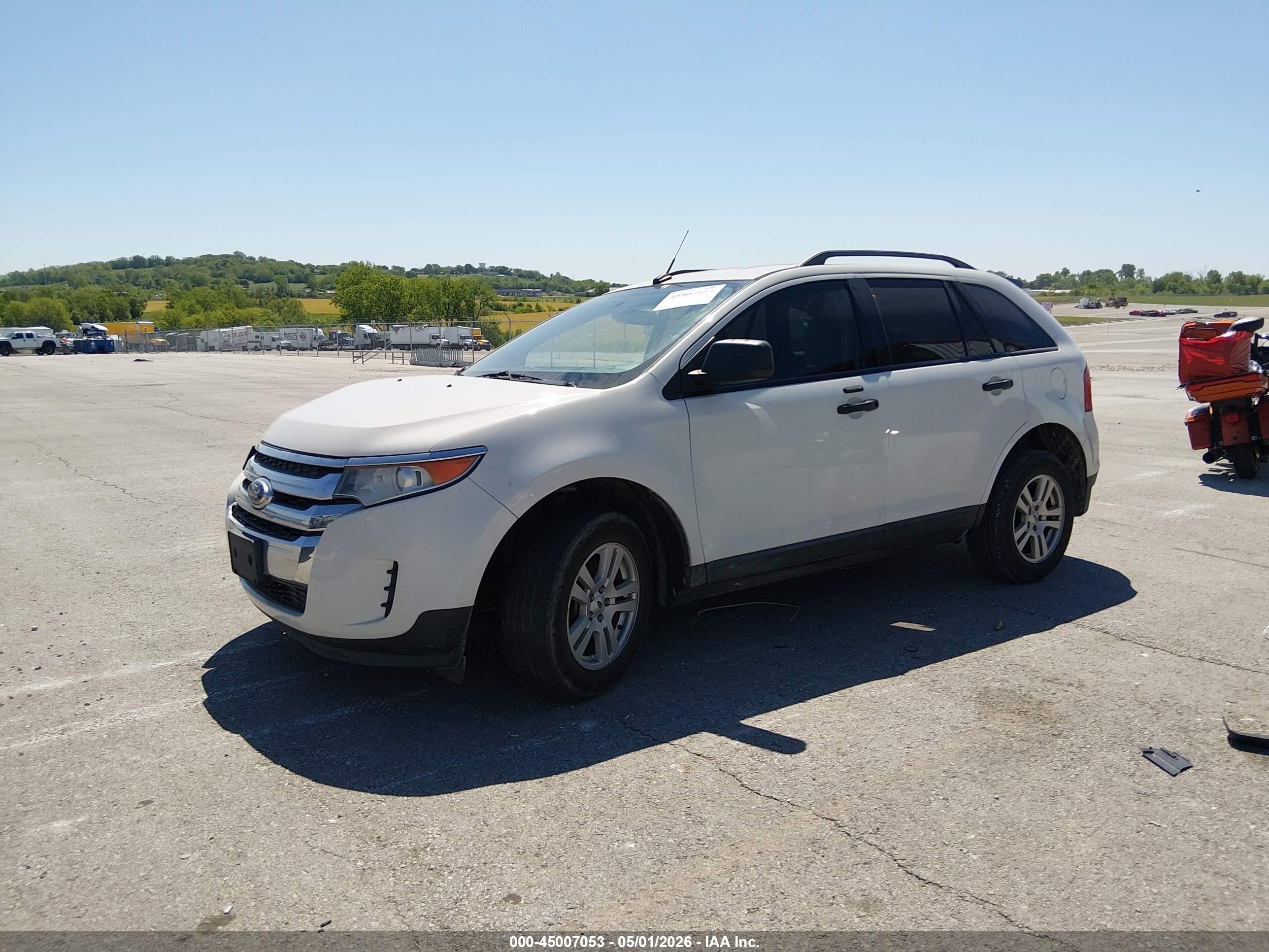 2011 Ford Edge Se Белый vin: 2FMDK3GC3BBA35707