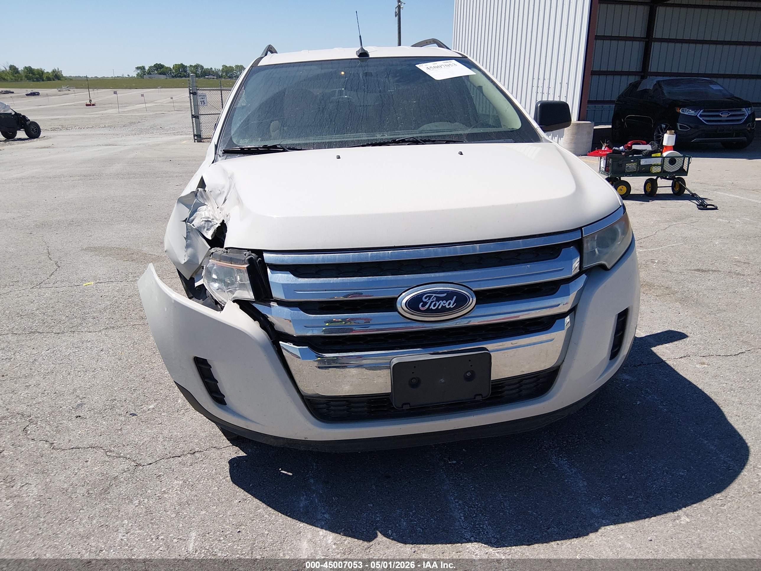 2011 Ford Edge Se Белый vin: 2FMDK3GC3BBA35707