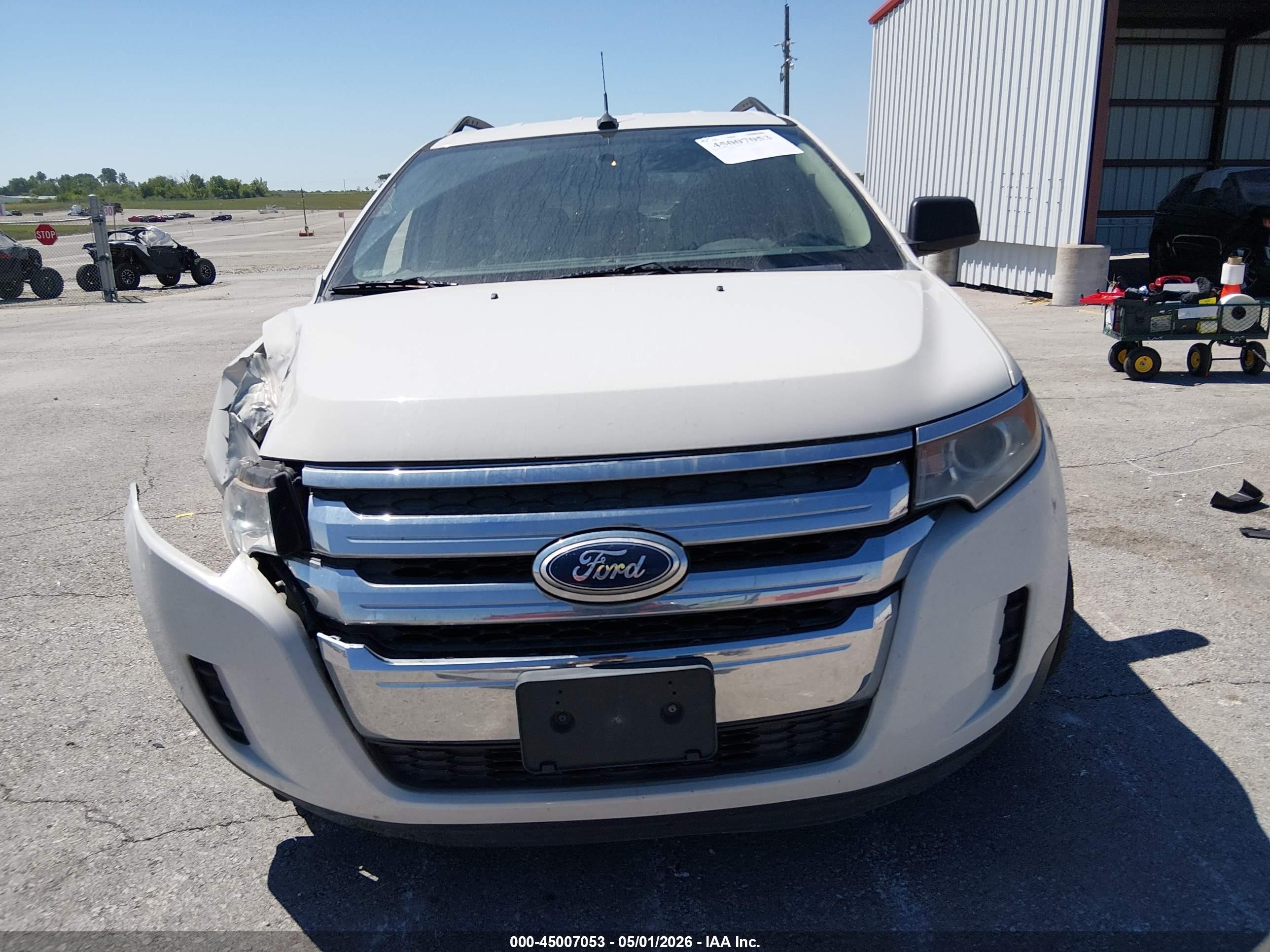 2011 Ford Edge Se Белый vin: 2FMDK3GC3BBA35707