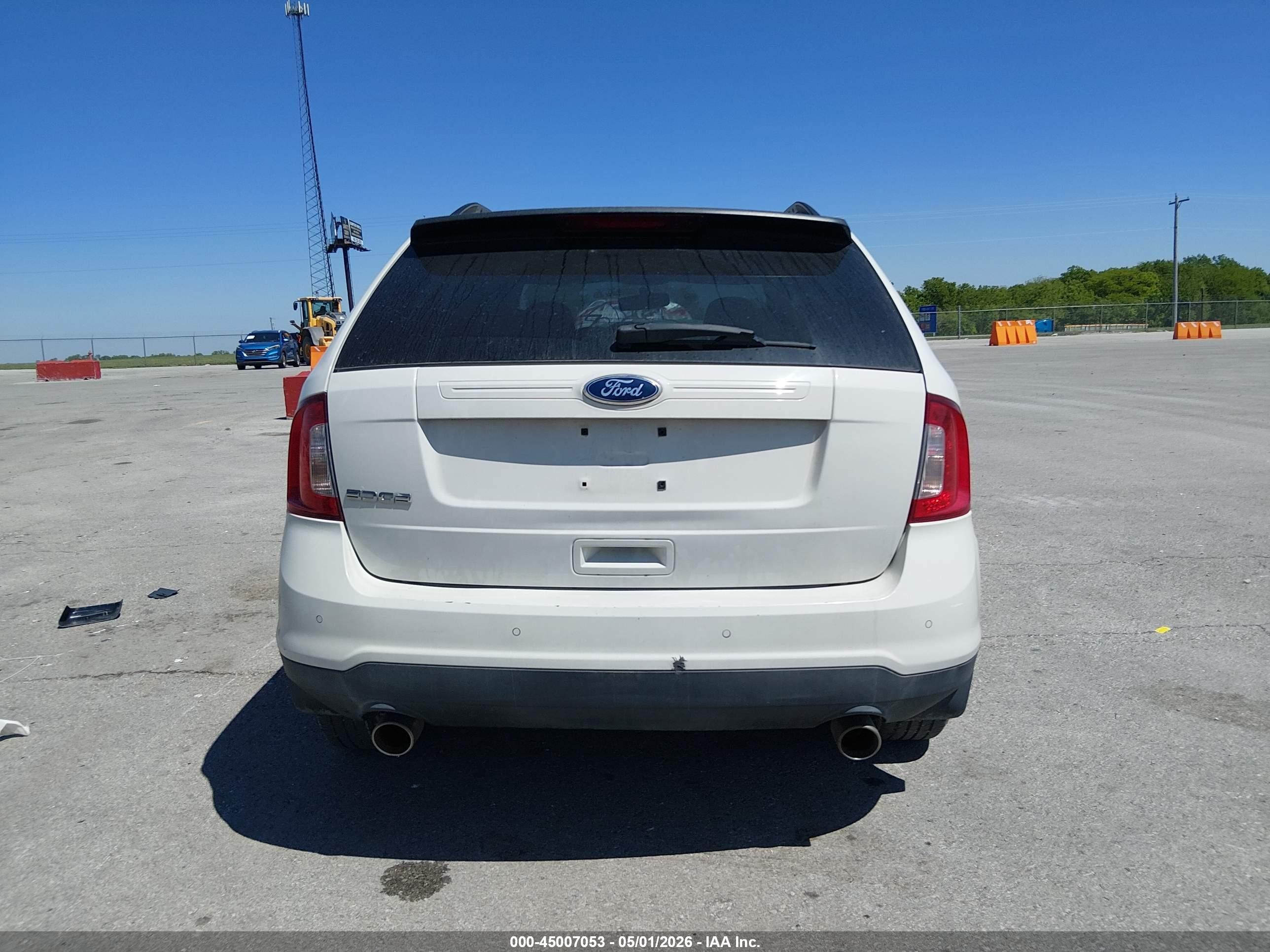 2011 Ford Edge Se Белый vin: 2FMDK3GC3BBA35707