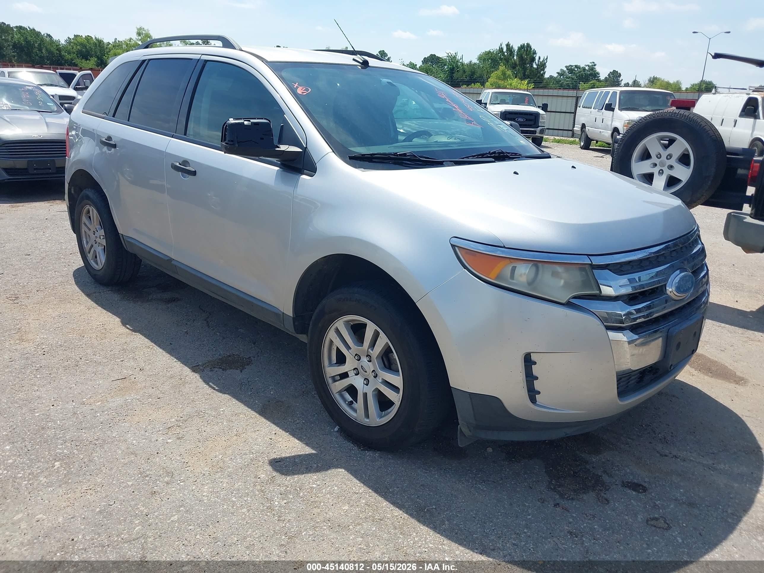 2011 Ford Edge Se Silver vin: 2FMDK3GC3BBA60915